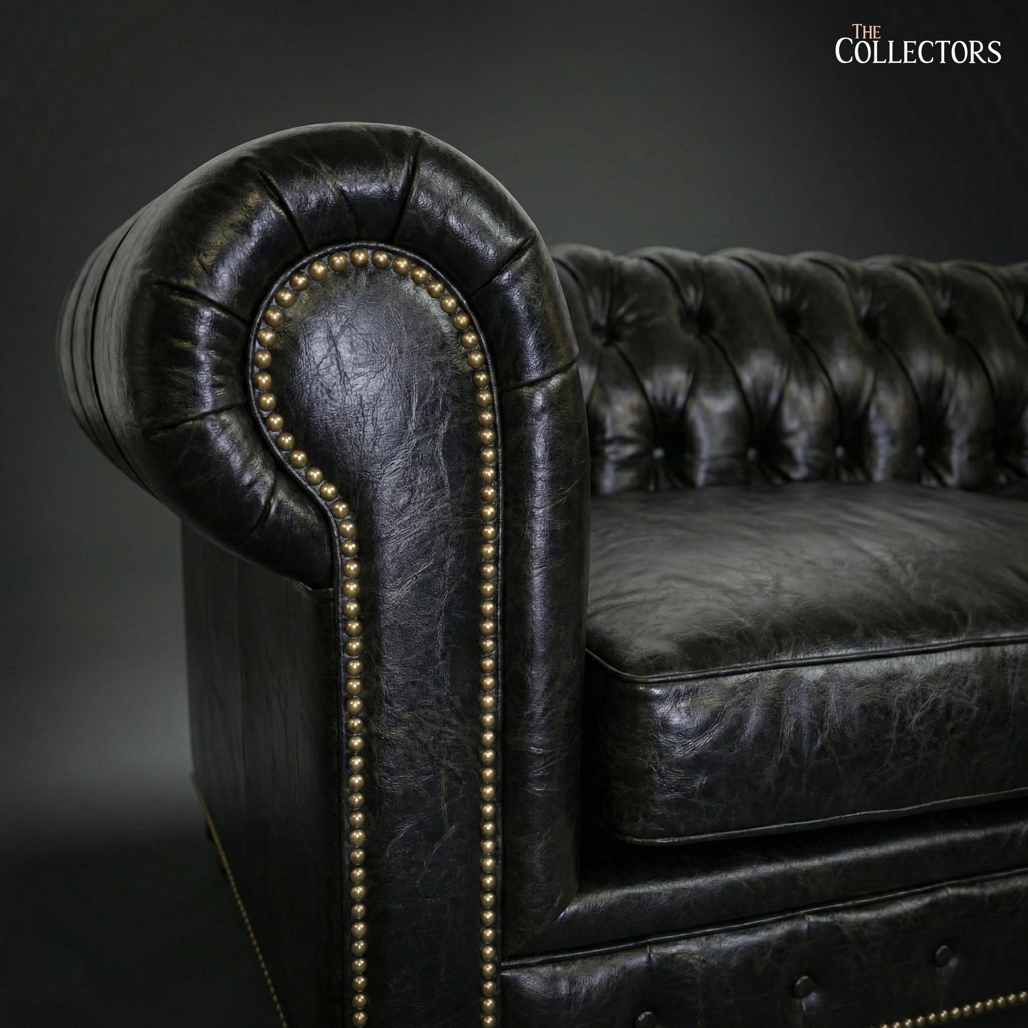 The Savoy Club Chesterfield Leather 3 Seater Sofa — image 4