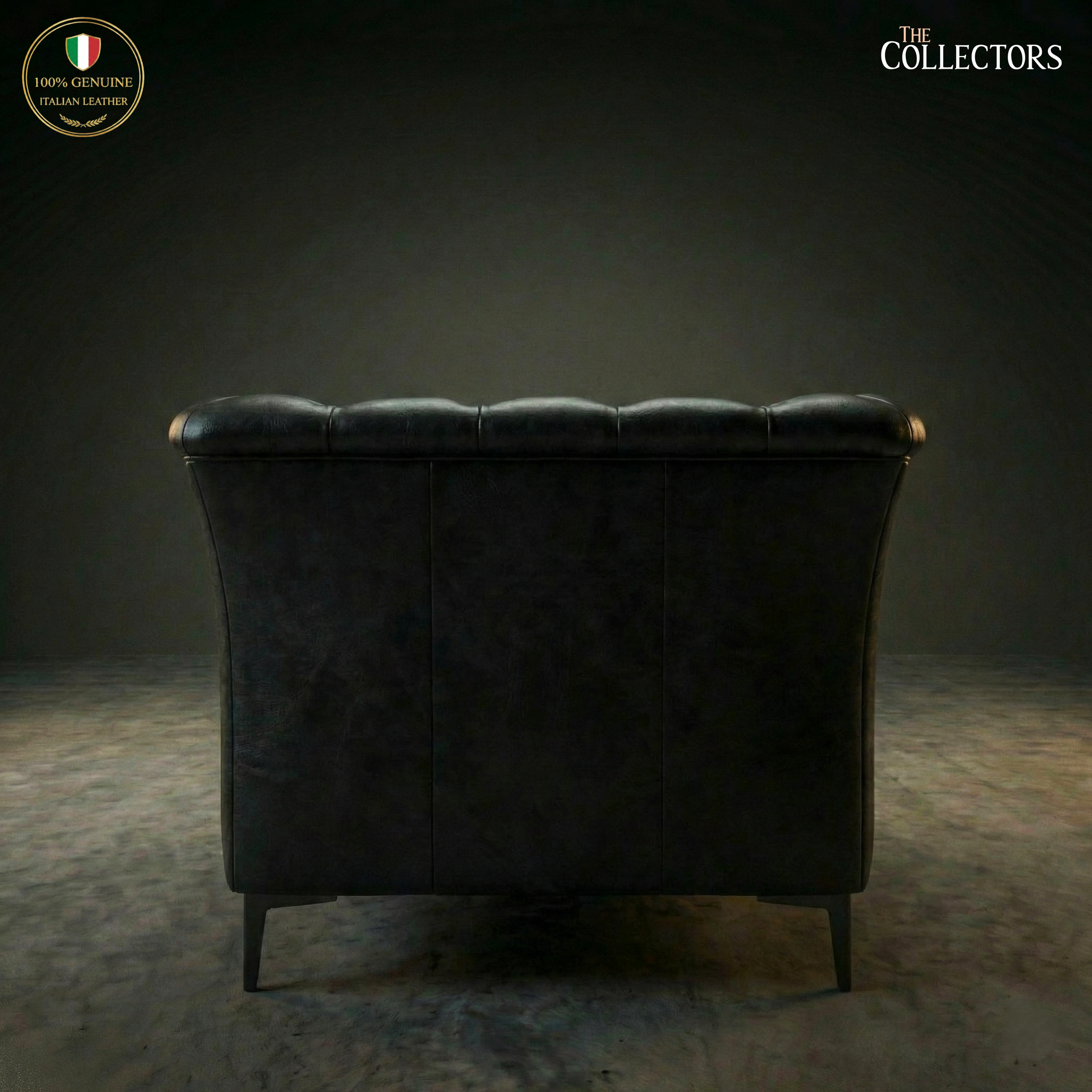 St. James’s Club Modernist Chesterfield Sofa Set — image 10