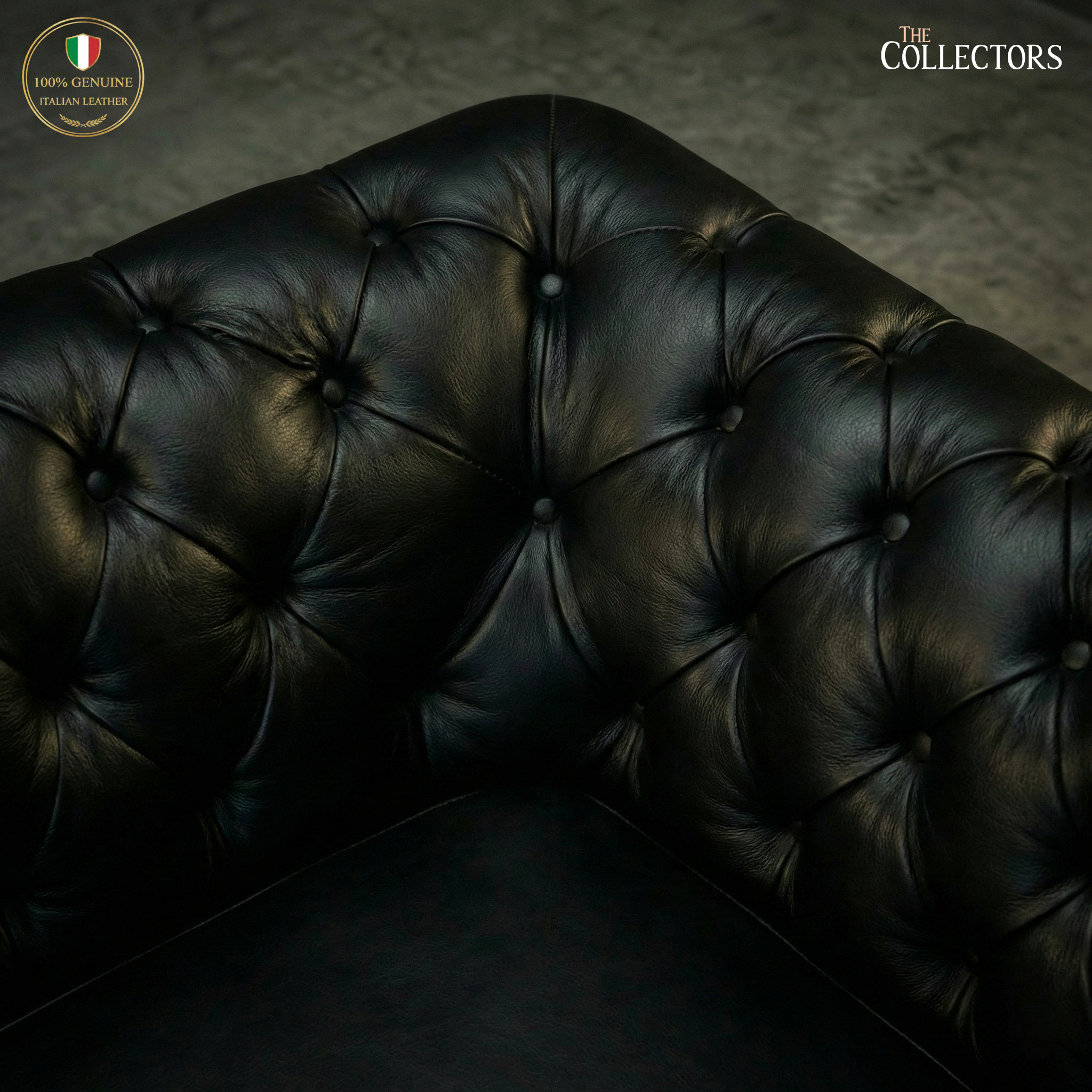 St. James’s Club Modernist Chesterfield Sofa Set — image 8