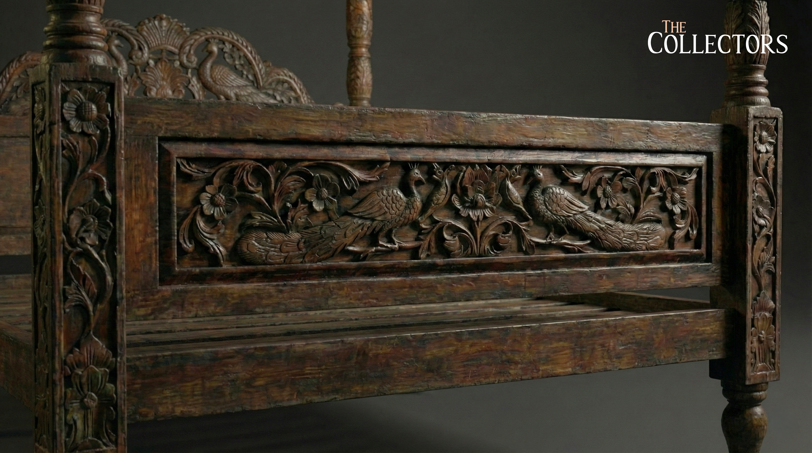 Suratte Peacock Court Four Poster Bed — image 5