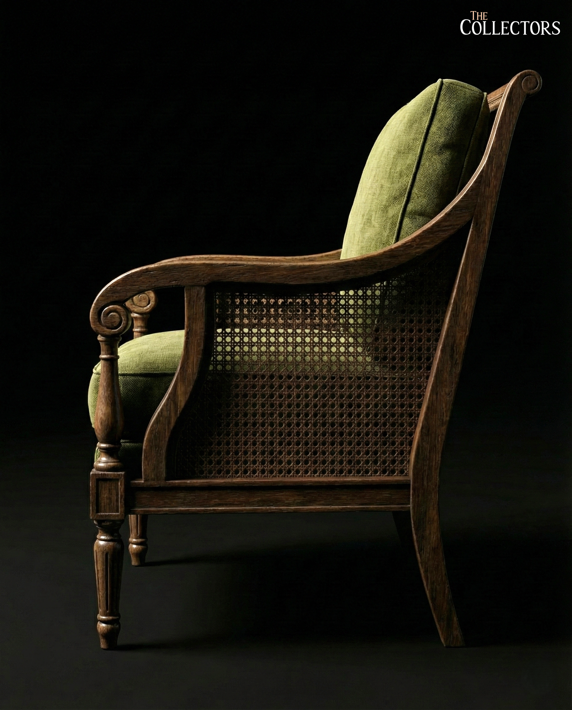 The Anglo-Indian Cane Lounge Chair — image 3