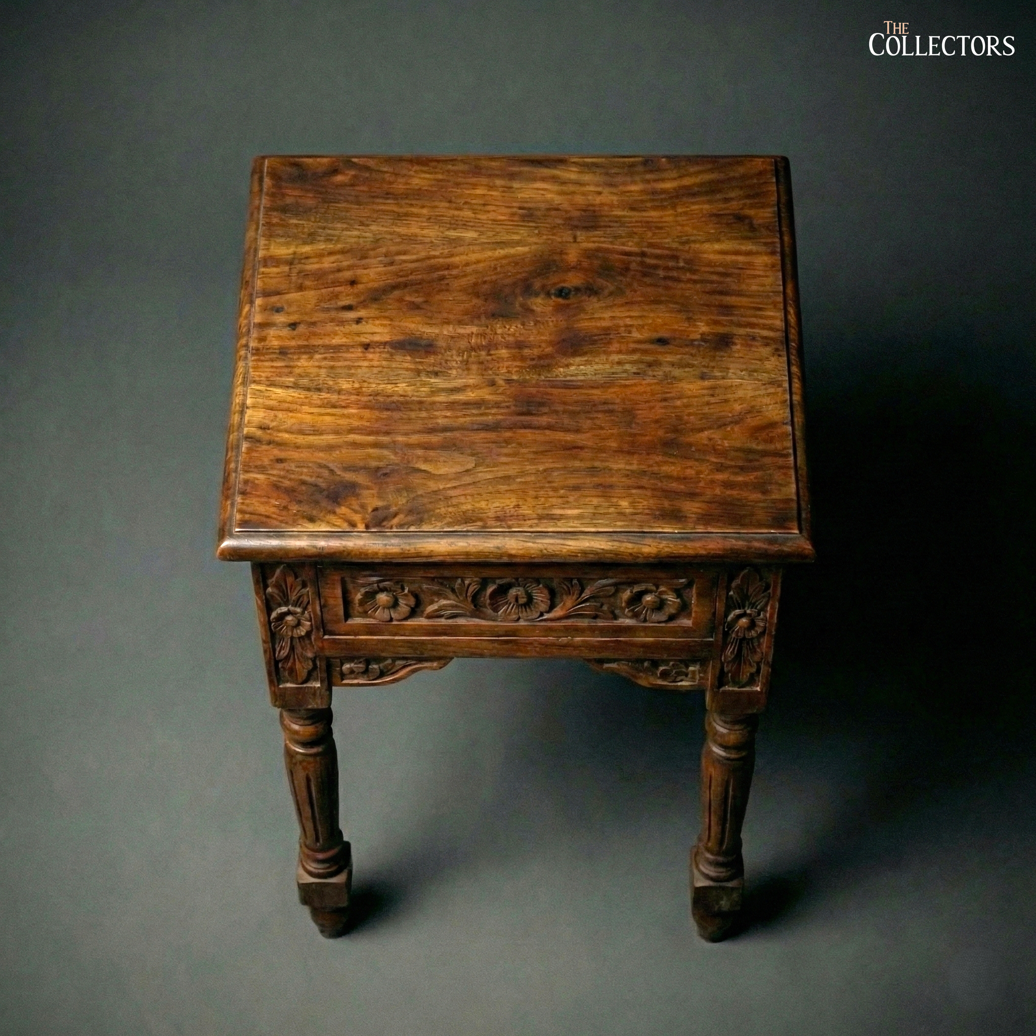 The Anglo-Indian Floral Frieze Side Table — image 4