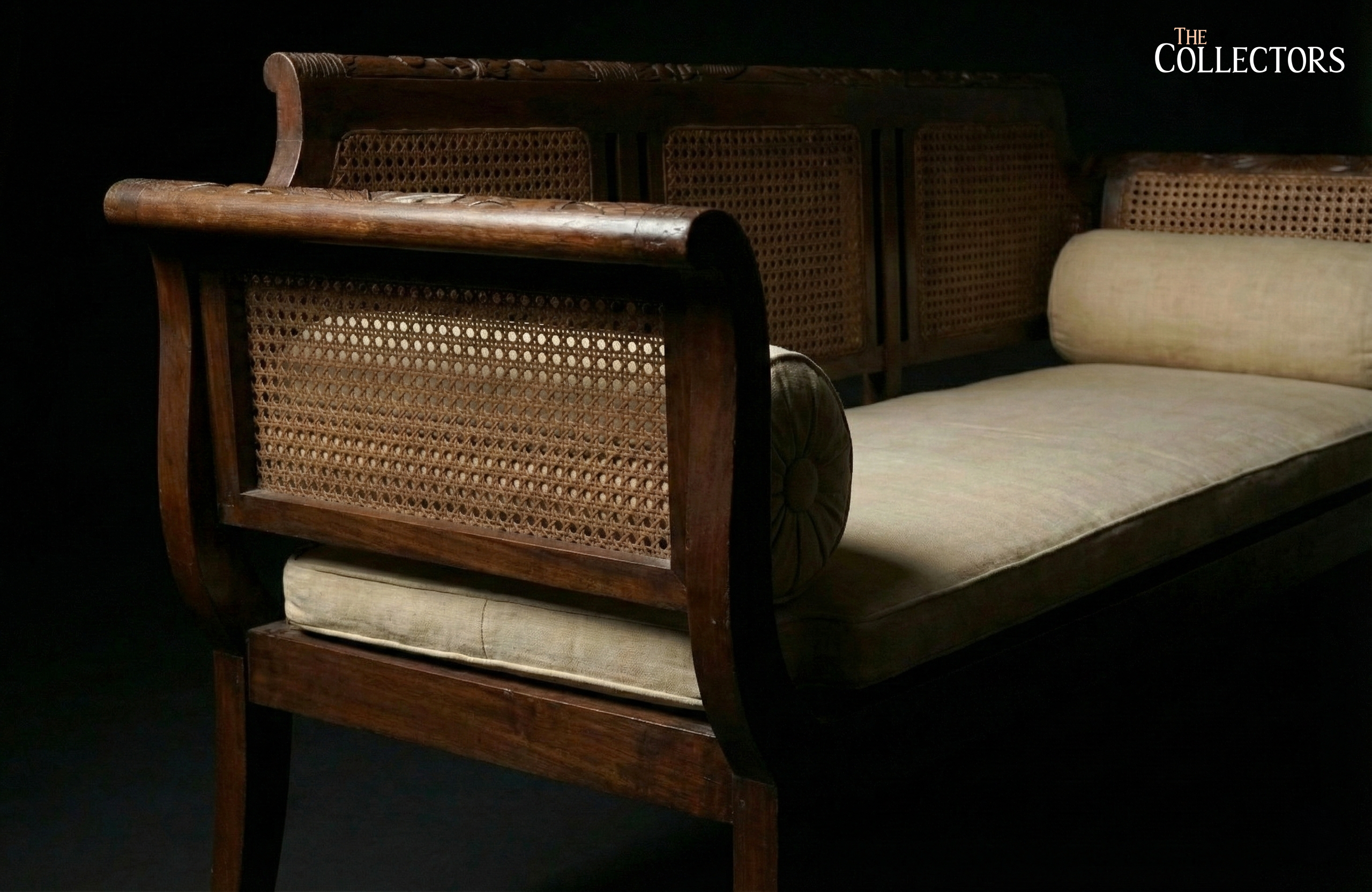 The Belgravia Cane-Back Day Settee — image 3