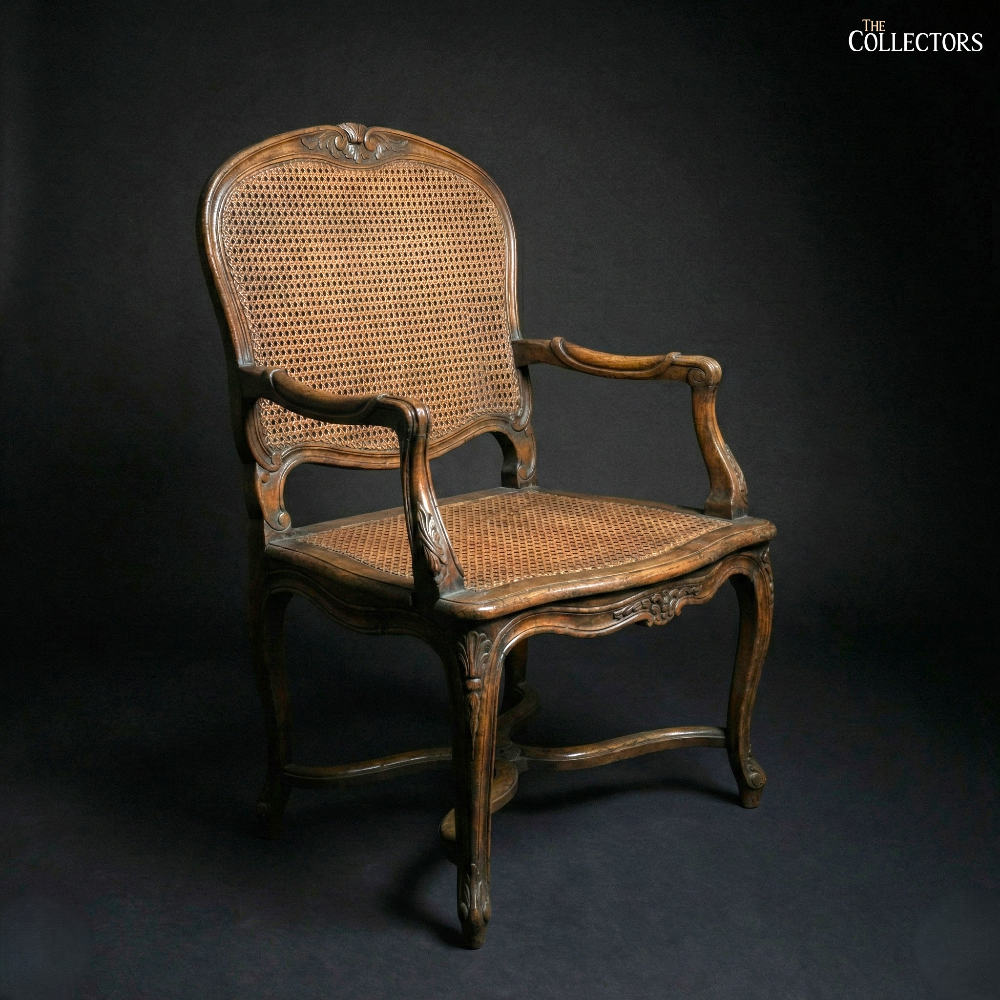 The Bordeaux Townhouse Caned Armchair — image 1