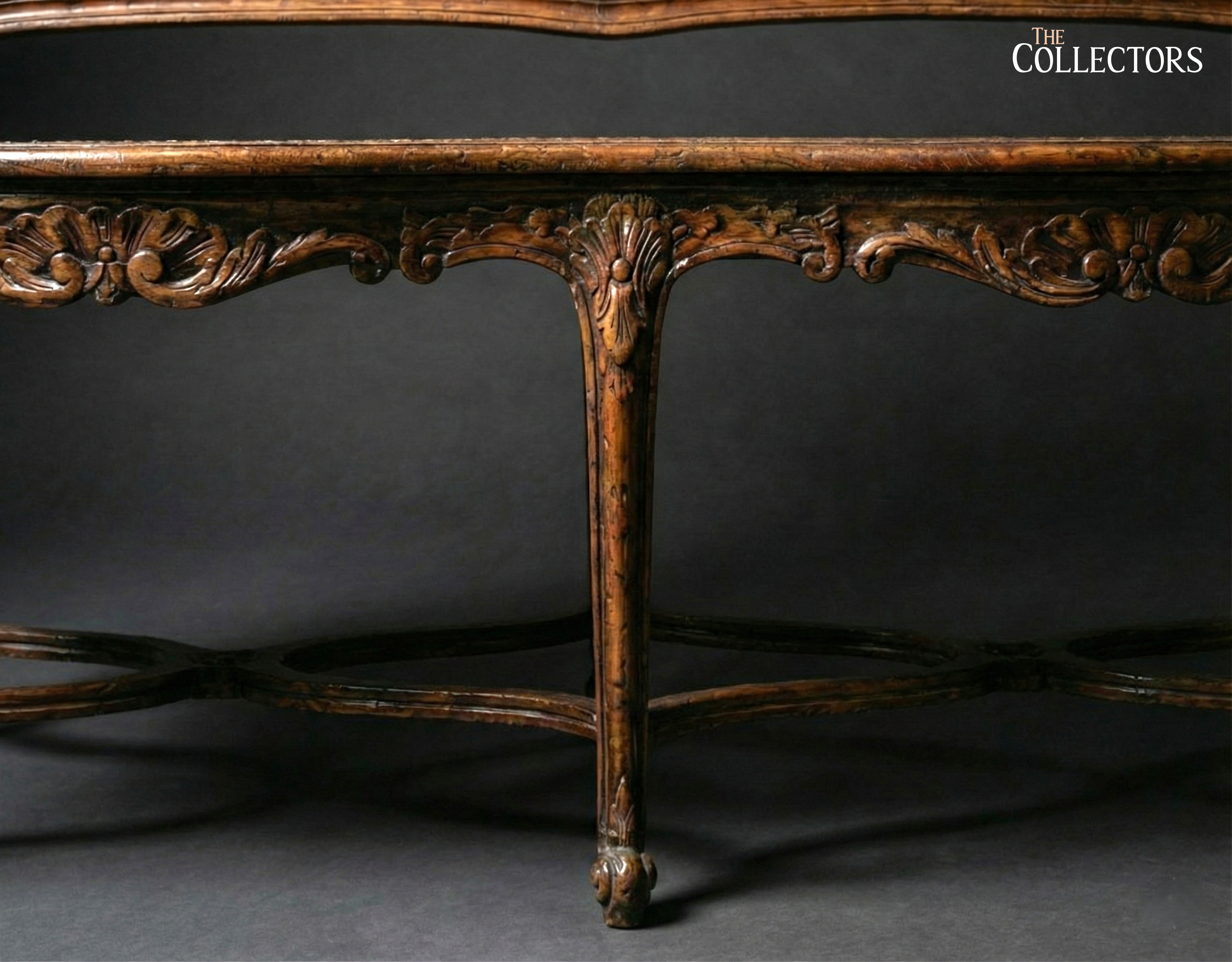 The Bourgogne Louis XV Carved Settee — image 5