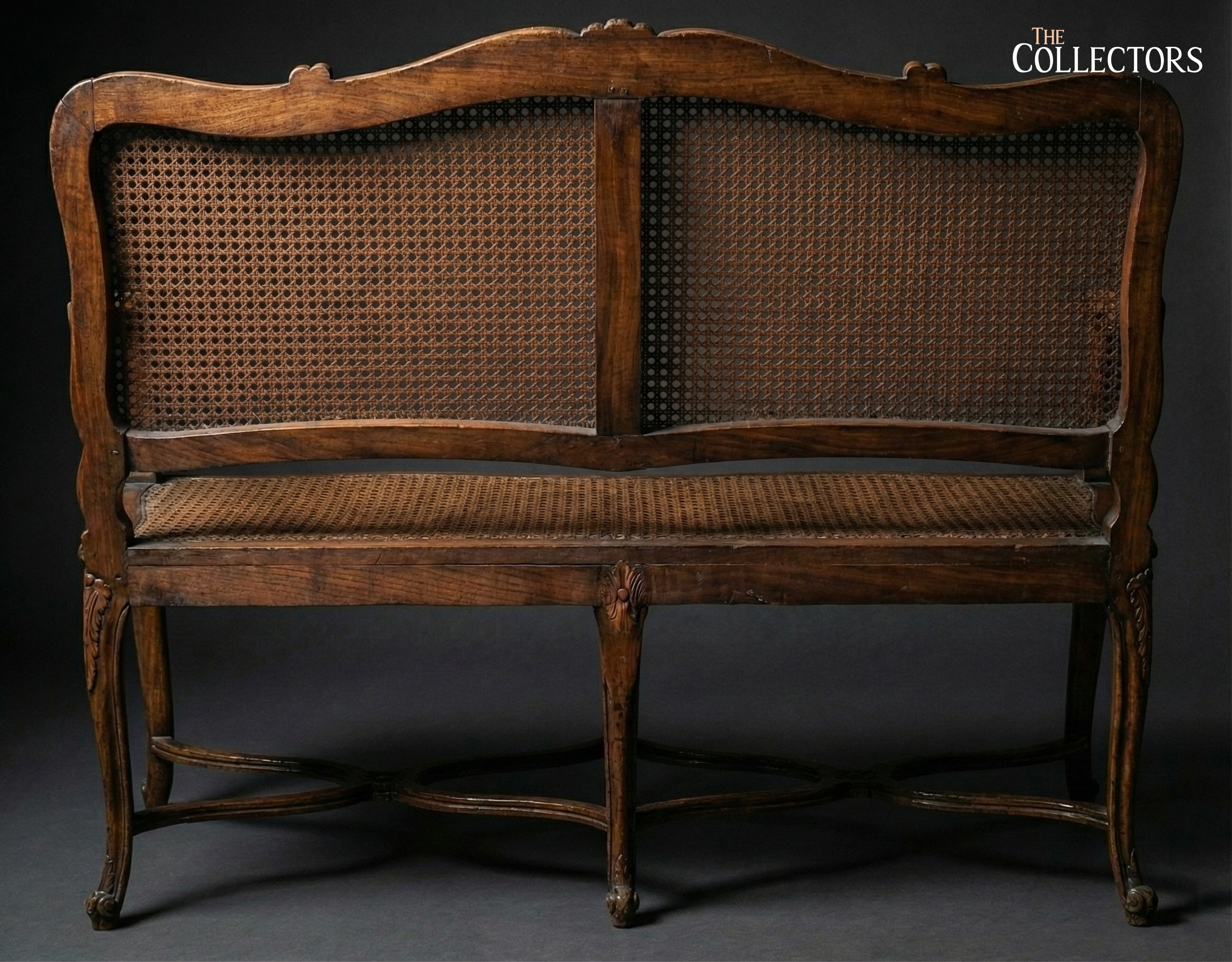 The Bourgogne Louis XV Carved Settee — image 7