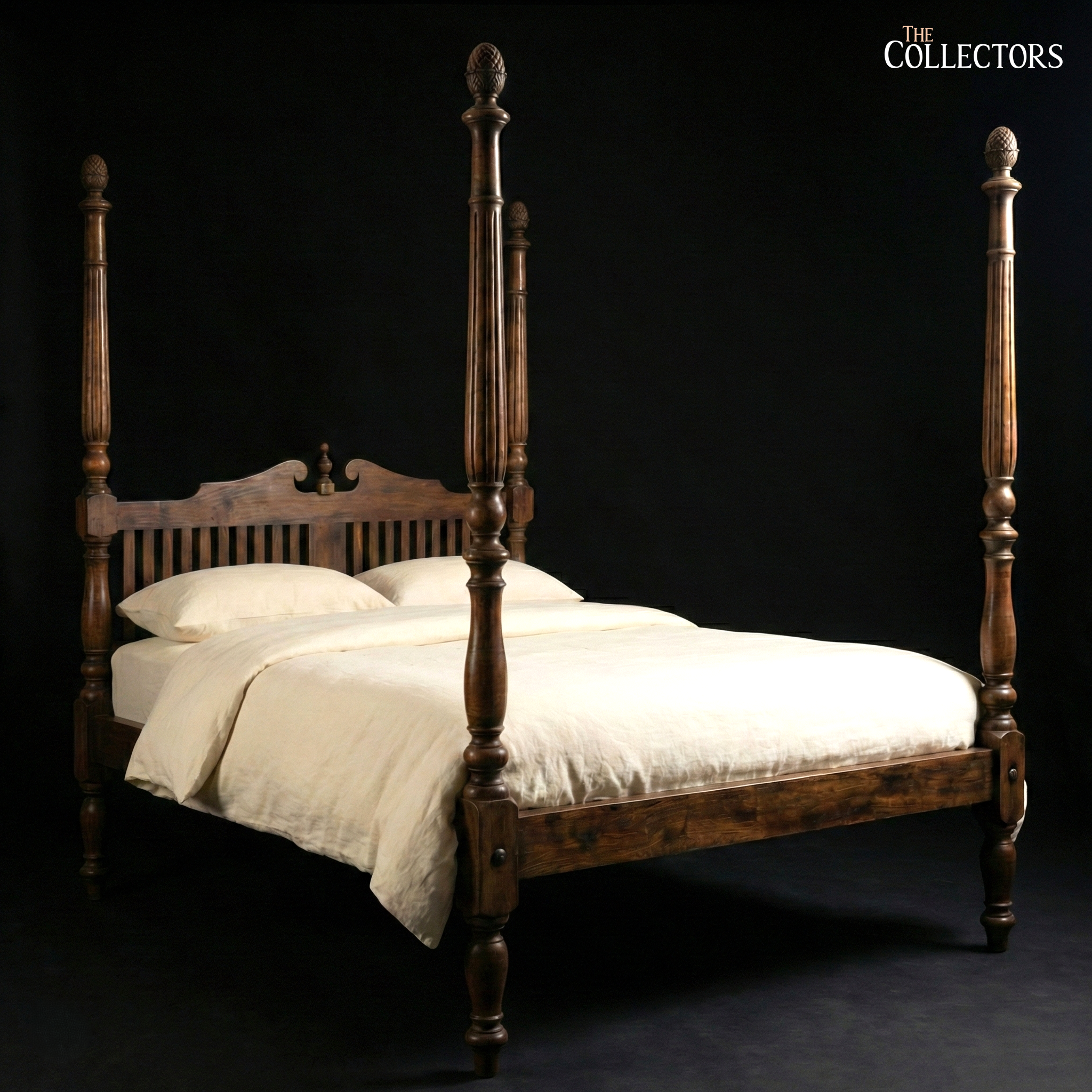 The British Residency Slat-Back Poster Bed — image 1