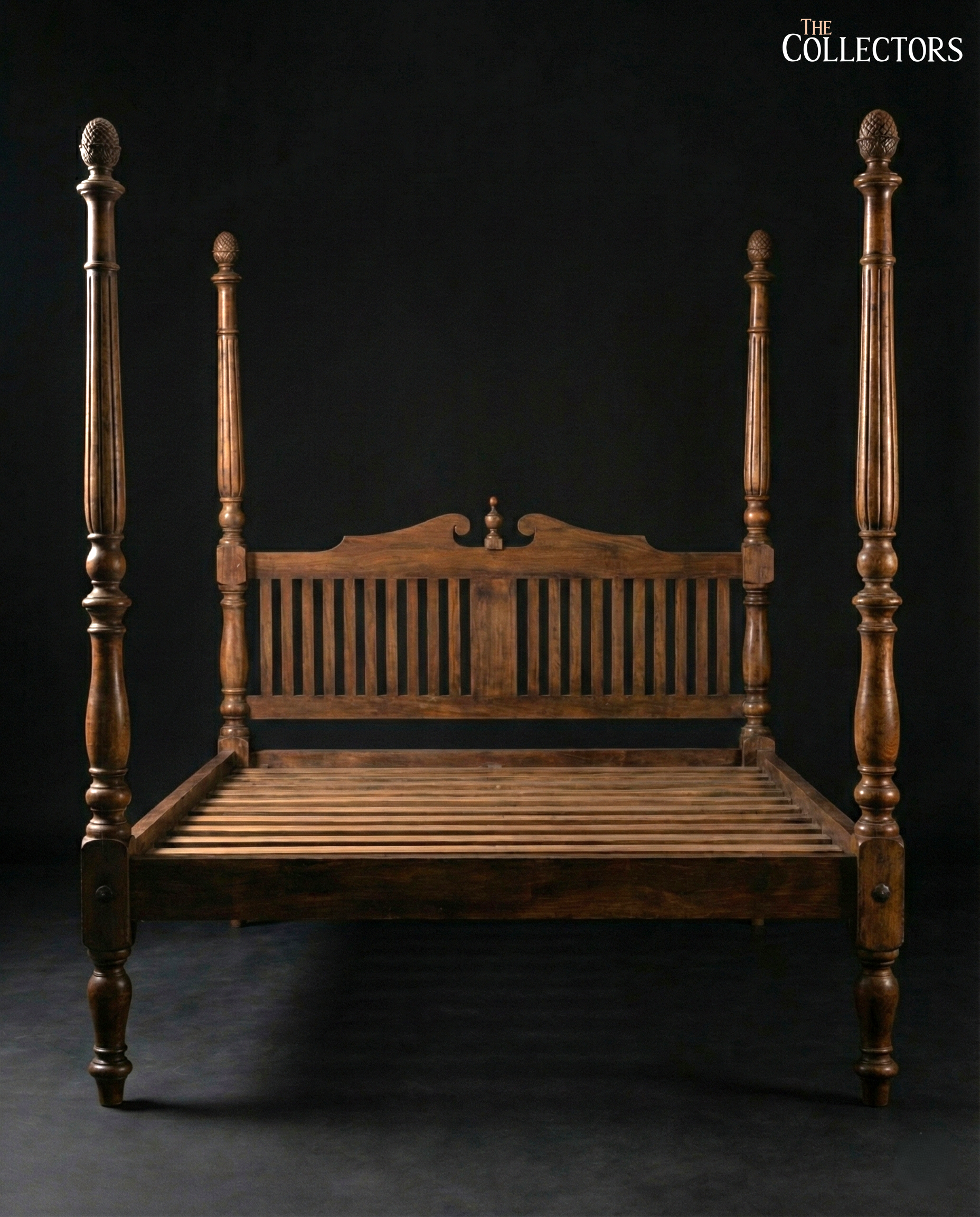 The British Residency Slat-Back Poster Bed — image 2