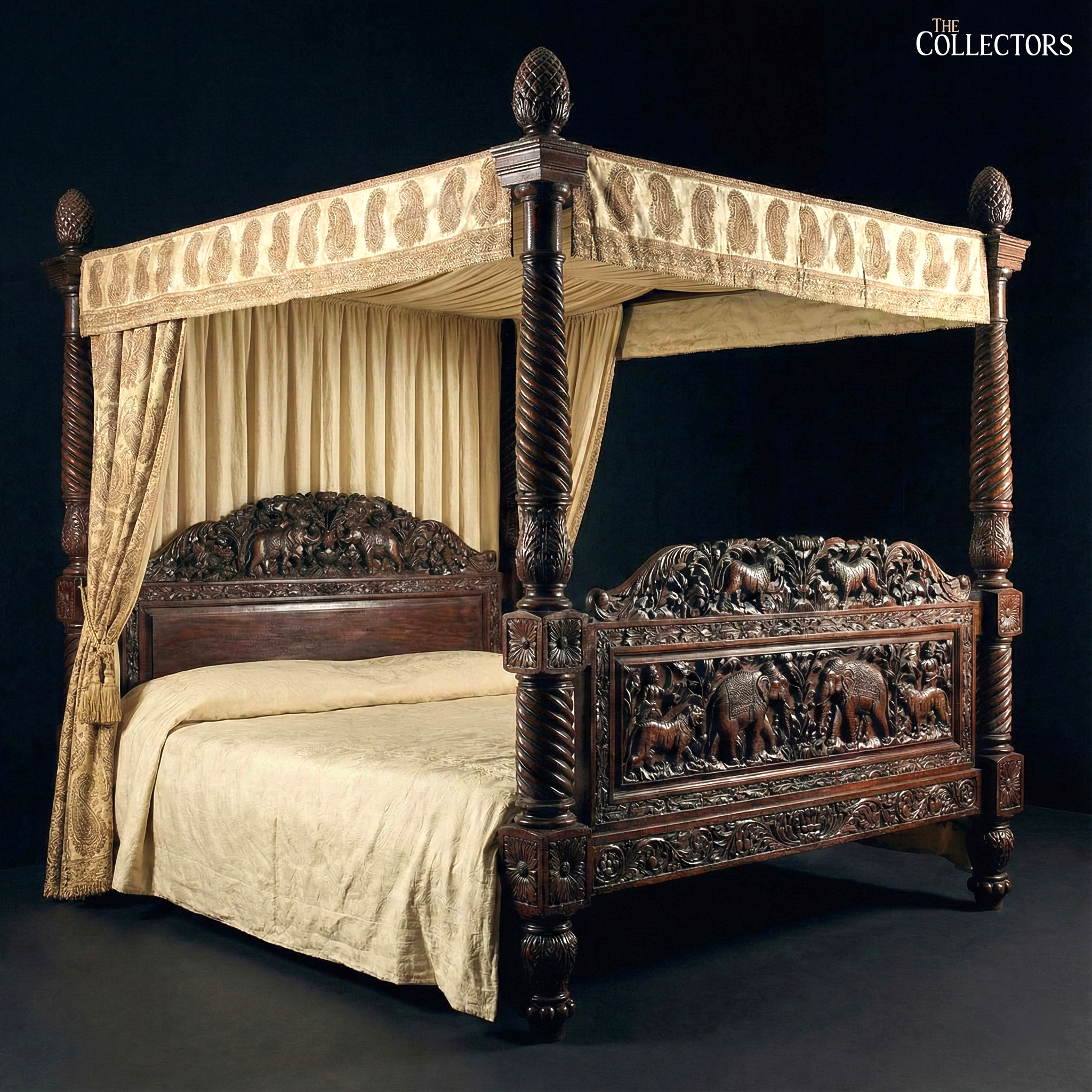The Bygone Mysore Heritage Canopy Bed — image 1