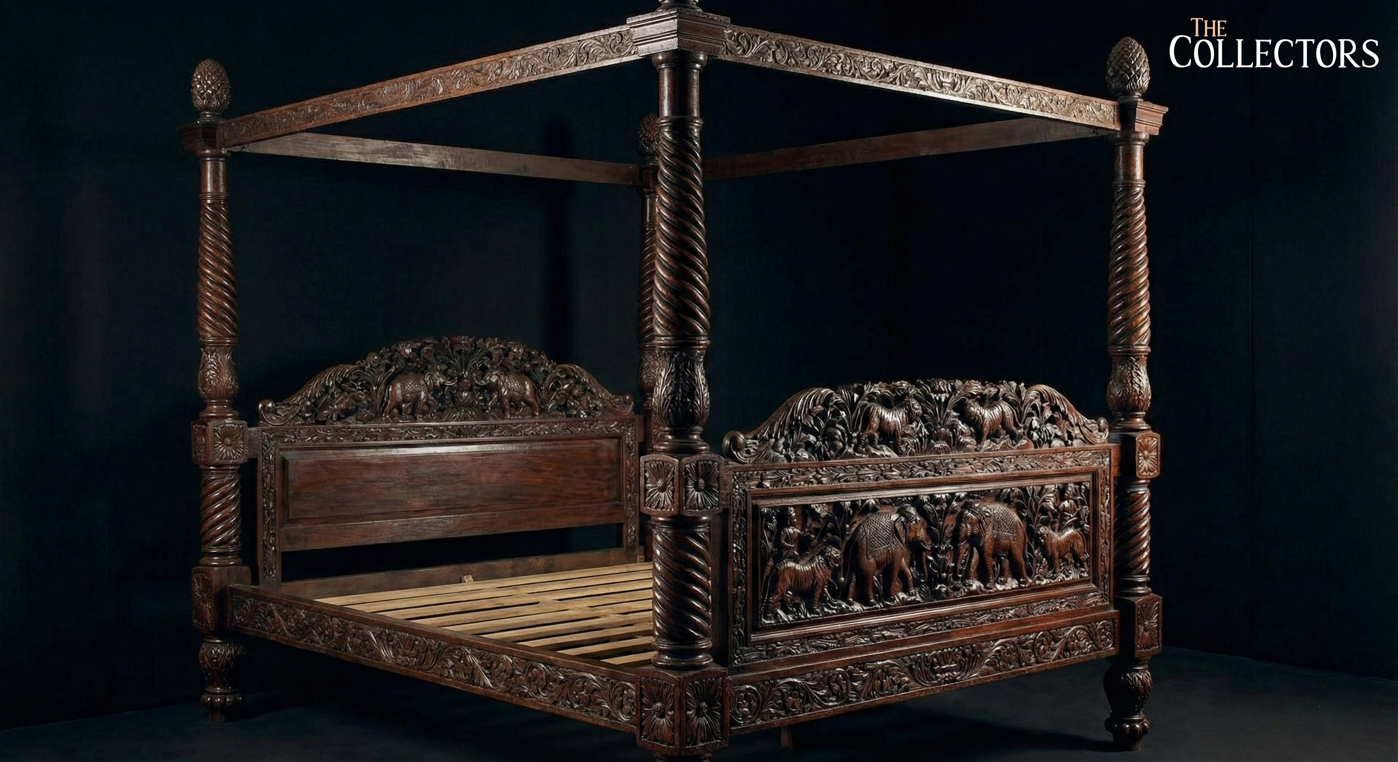 The Bygone Mysore Heritage Canopy Bed — image 2