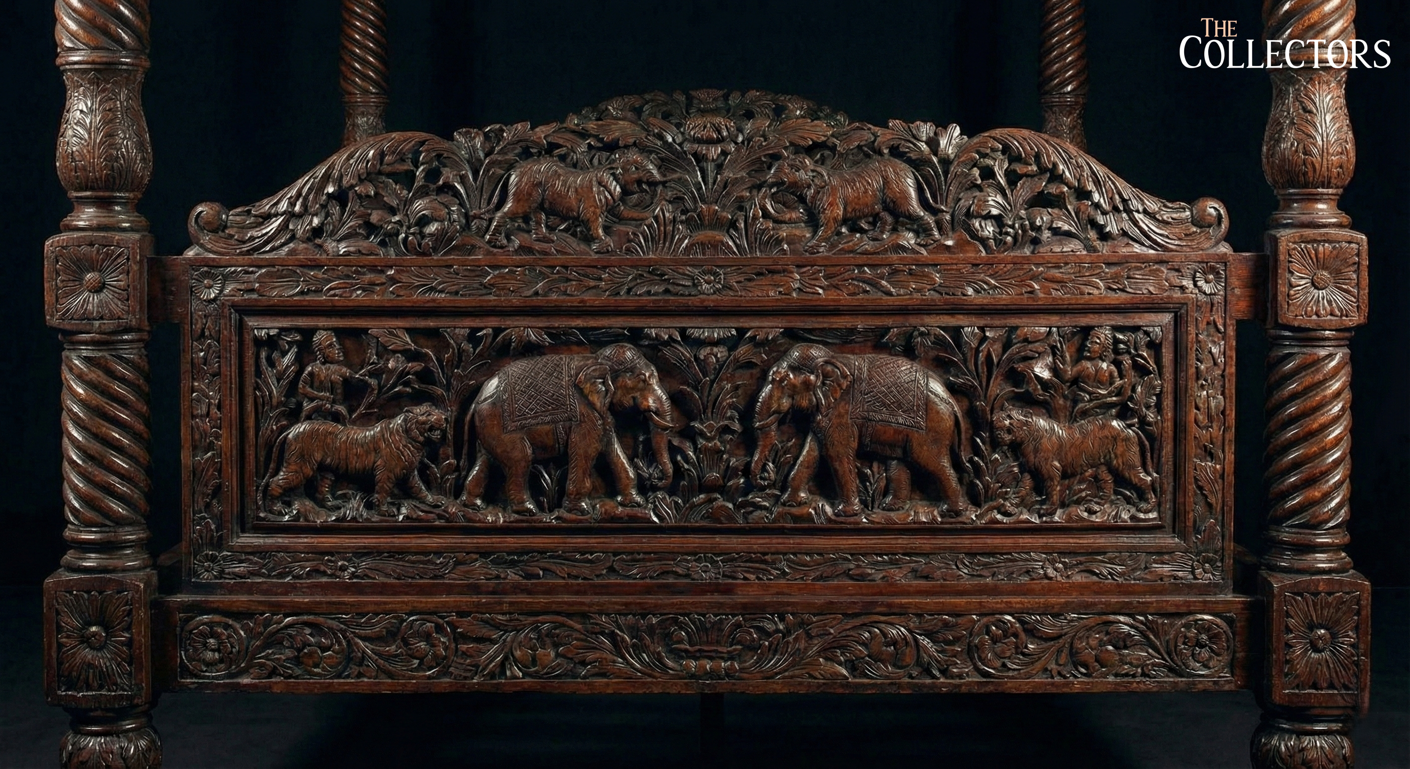 The Bygone Mysore Heritage Canopy Bed — image 3