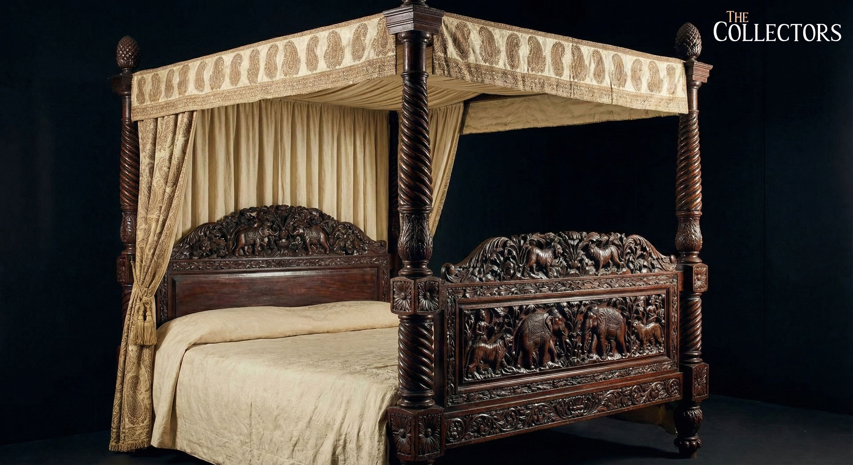 The Bygone Mysore Heritage Canopy Bed — image 5