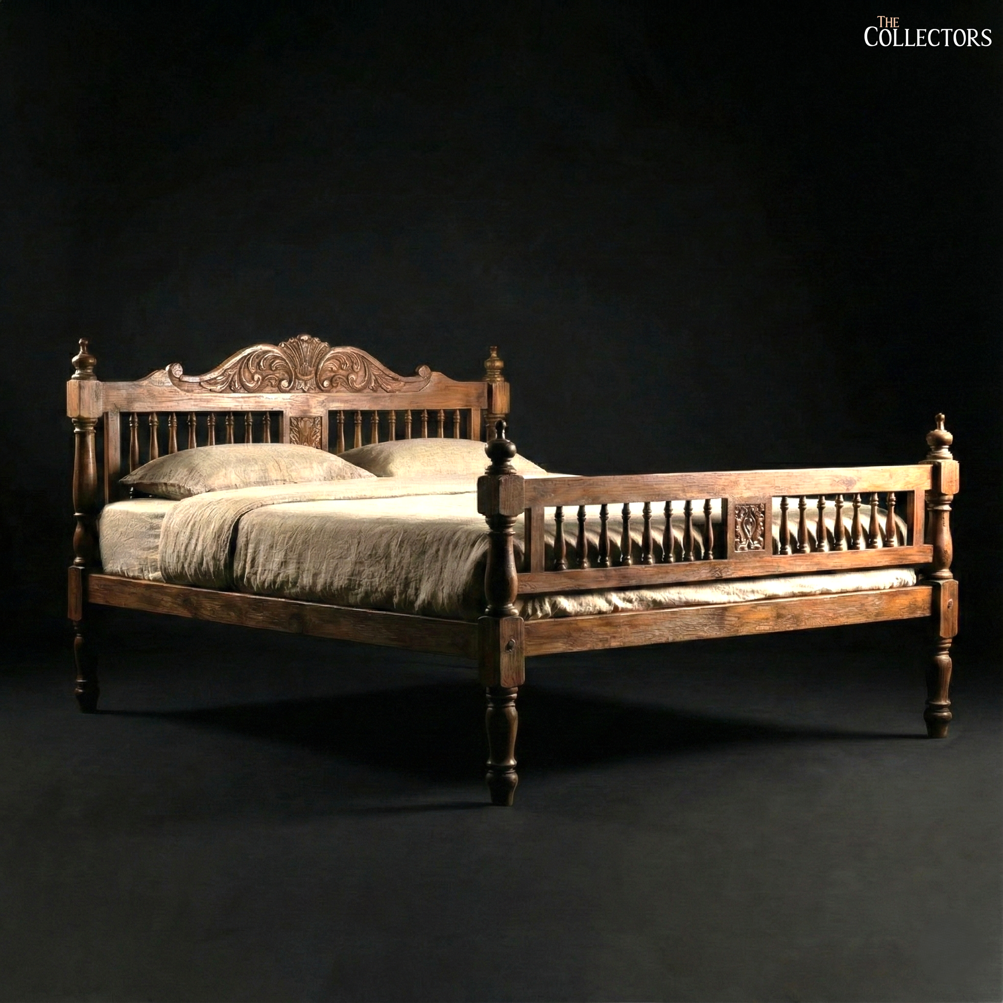The Cantonment House Turned-Spindle Bedstead — image 1
