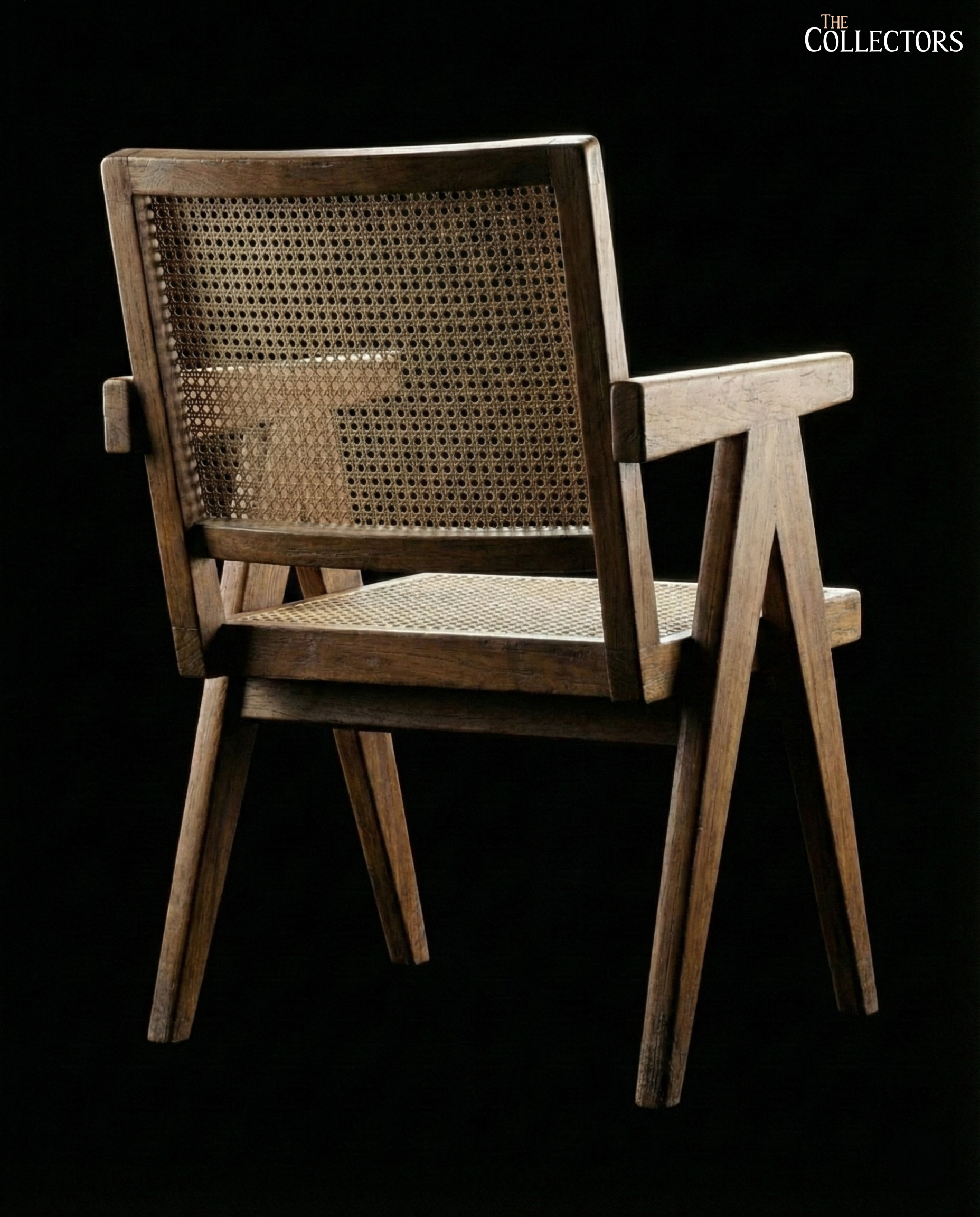 The Chandigarh Secretariat Cane Armchair — image 5