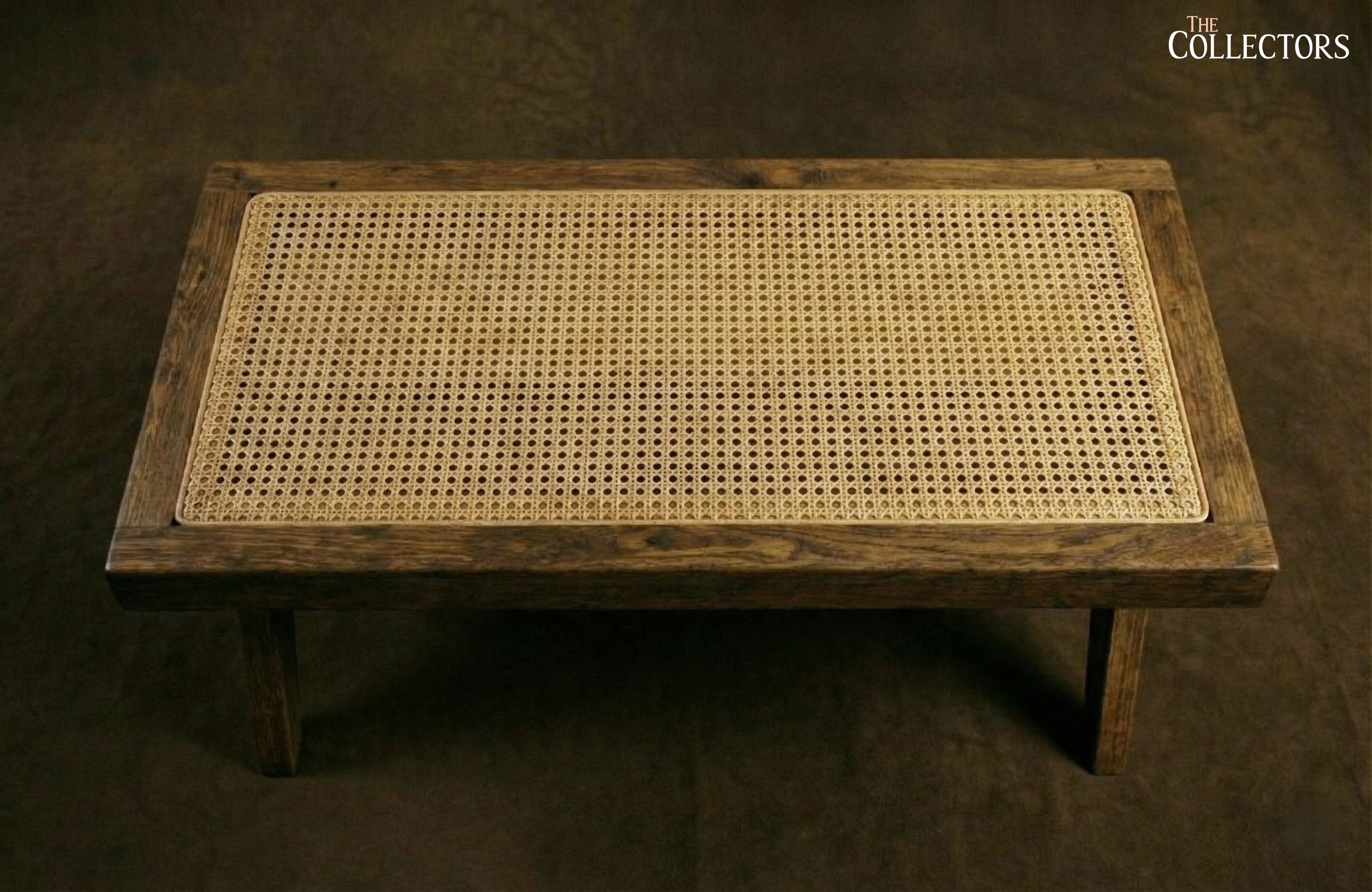 The Chandigarh Secretariat Cane-Top Coffee Table — image 3
