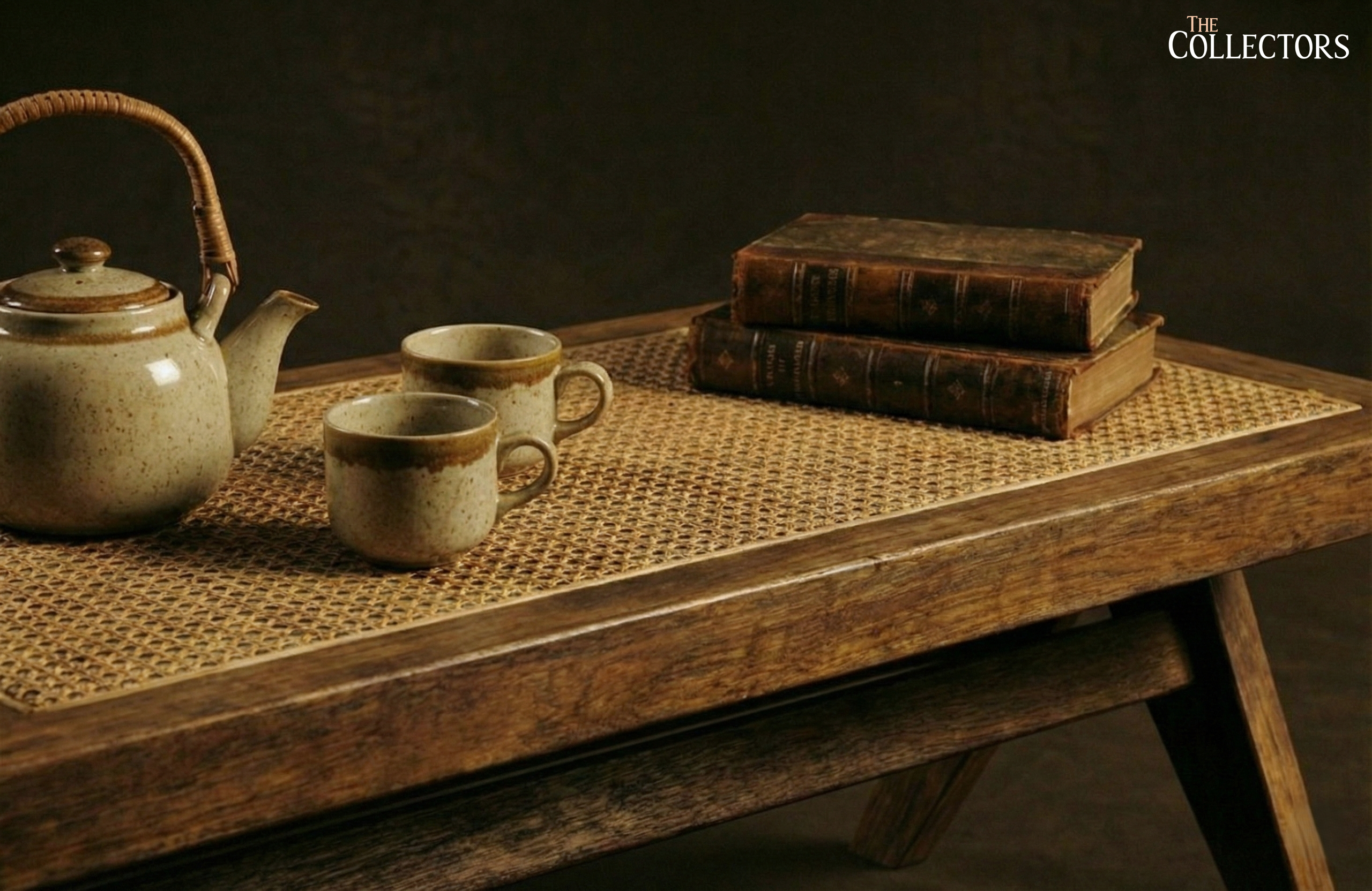 The Chandigarh Secretariat Cane-Top Coffee Table — image 5