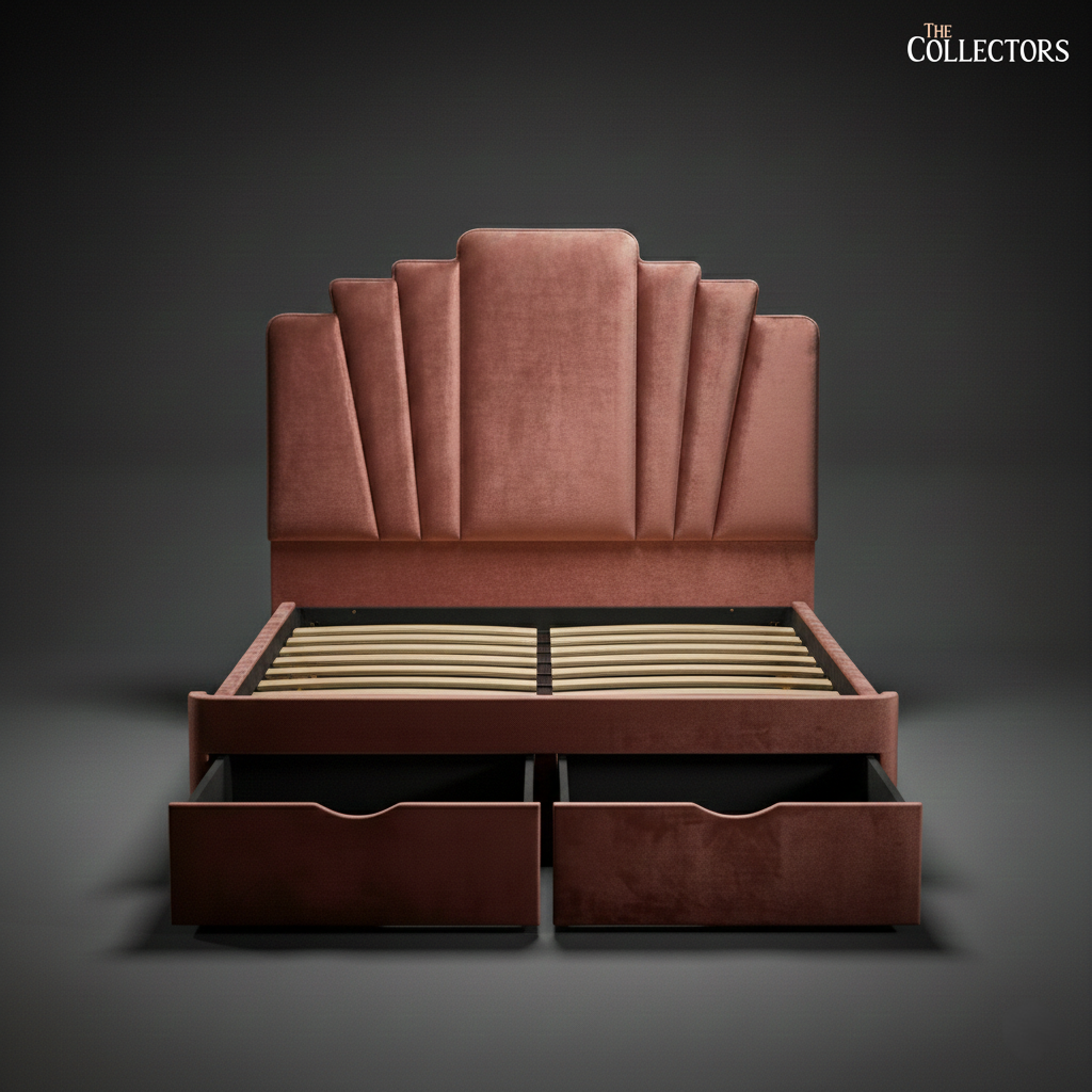 The Chicago Century Art Deco Bed — image 5