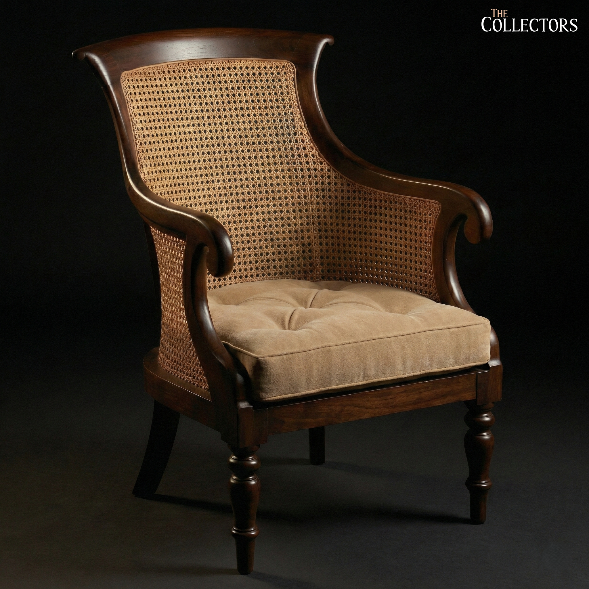 The Colonial Regency Planter’s Cane Armchair — image 1