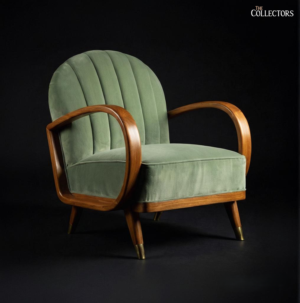 The Continental Art Deco Easy Chair — image 1
