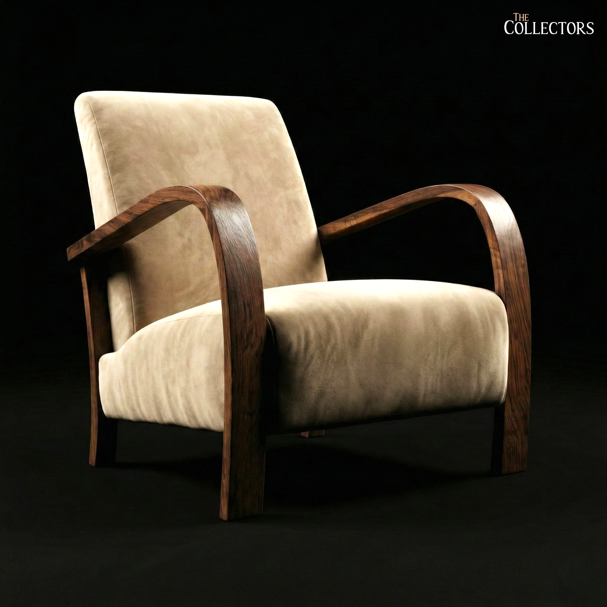 The Deauville Art Deco Lounge Chair — image 1
