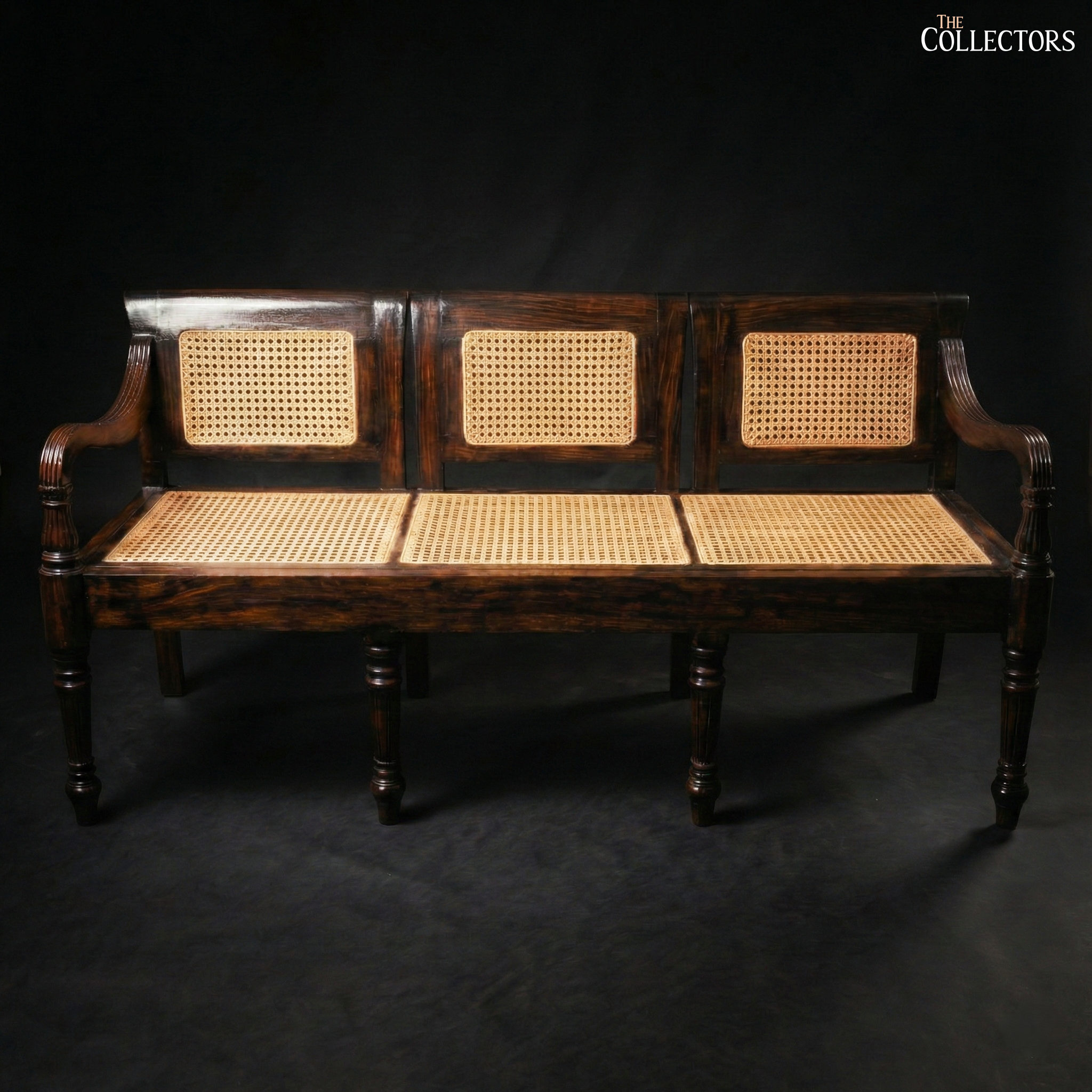 The Duncan Colonial Hall Bench — image 1