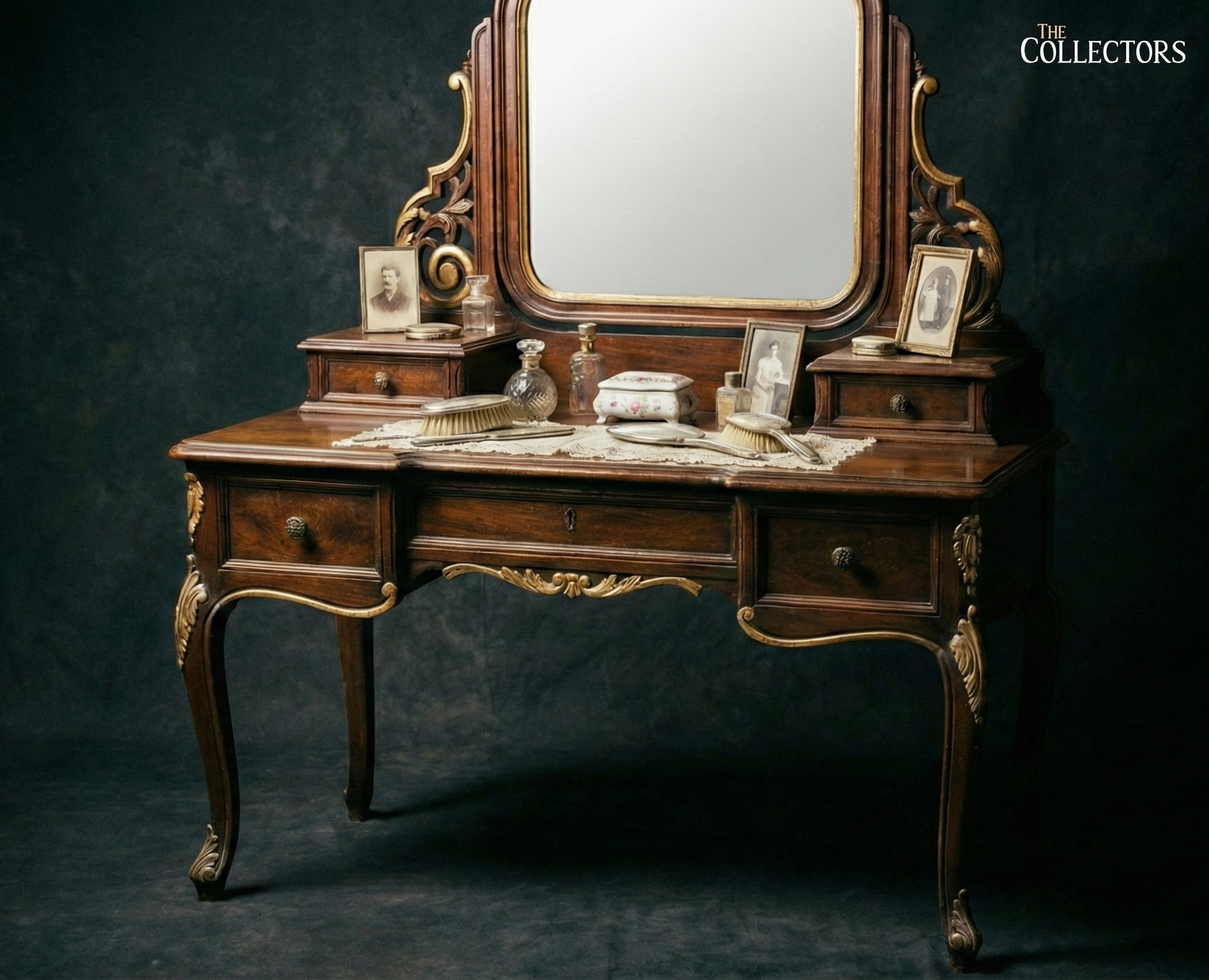 The Fontainebleau Rocaille Vanity Bureau — image 2