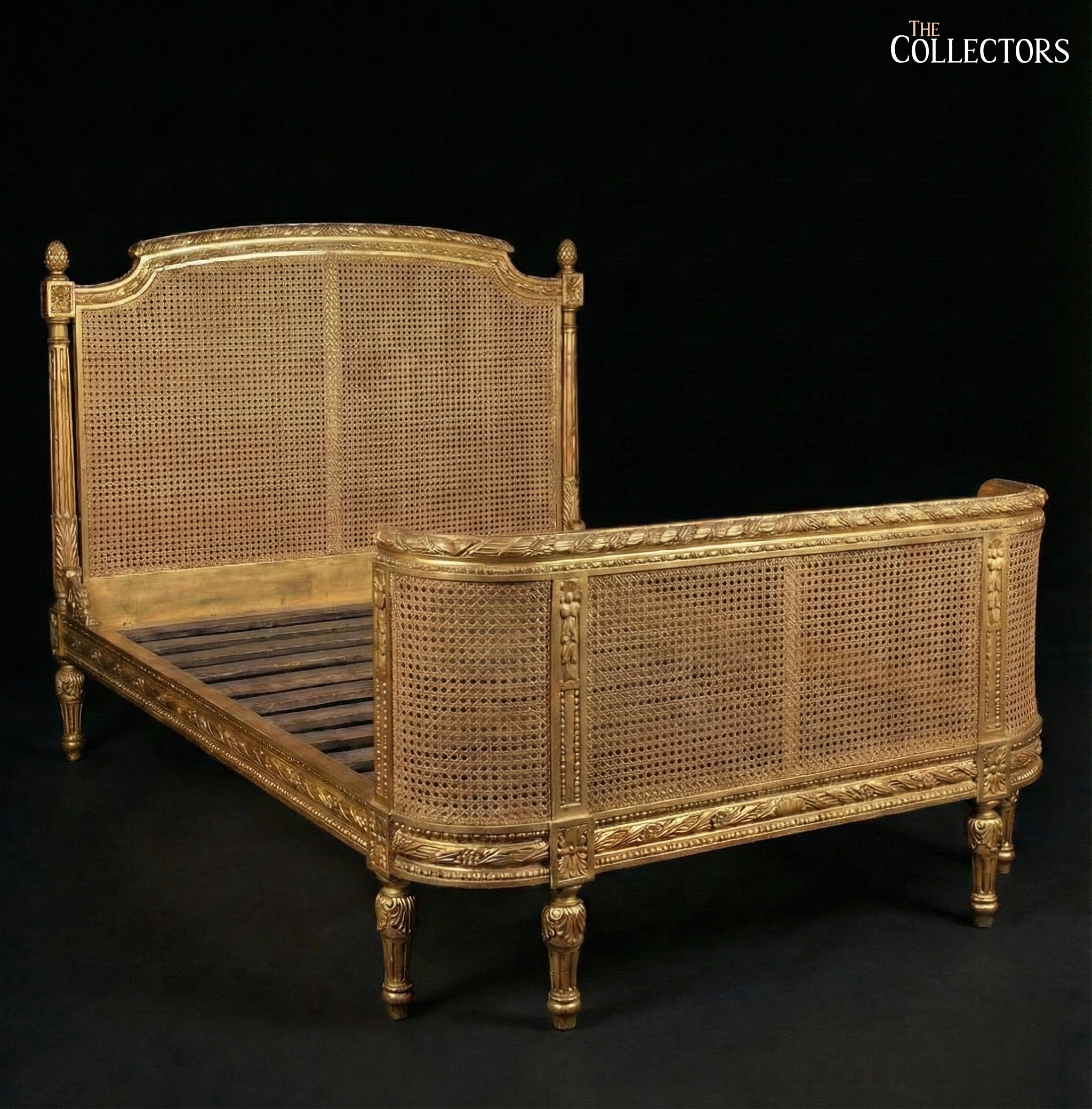 The Gilded Parisian Salon Bed — image 2