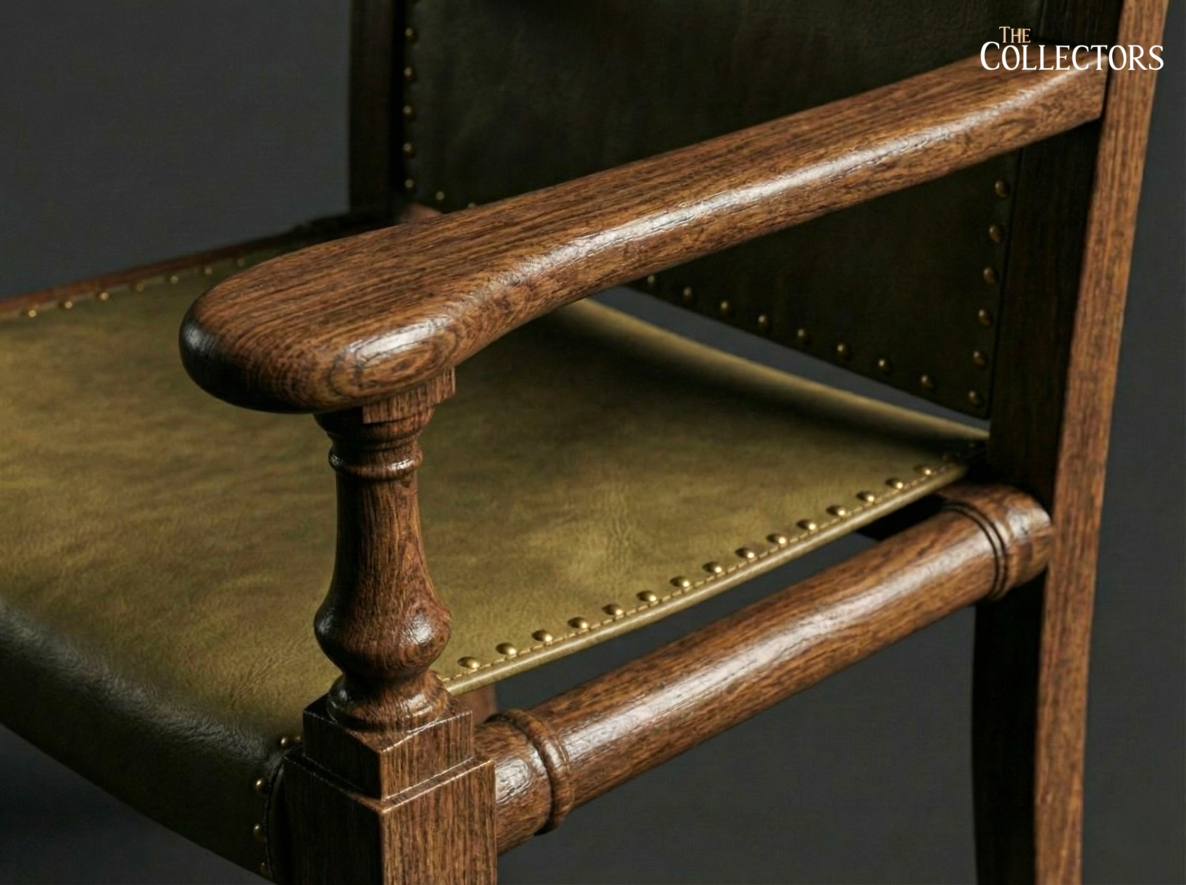 The Hampstead Study Room Leather Armchair — image 3