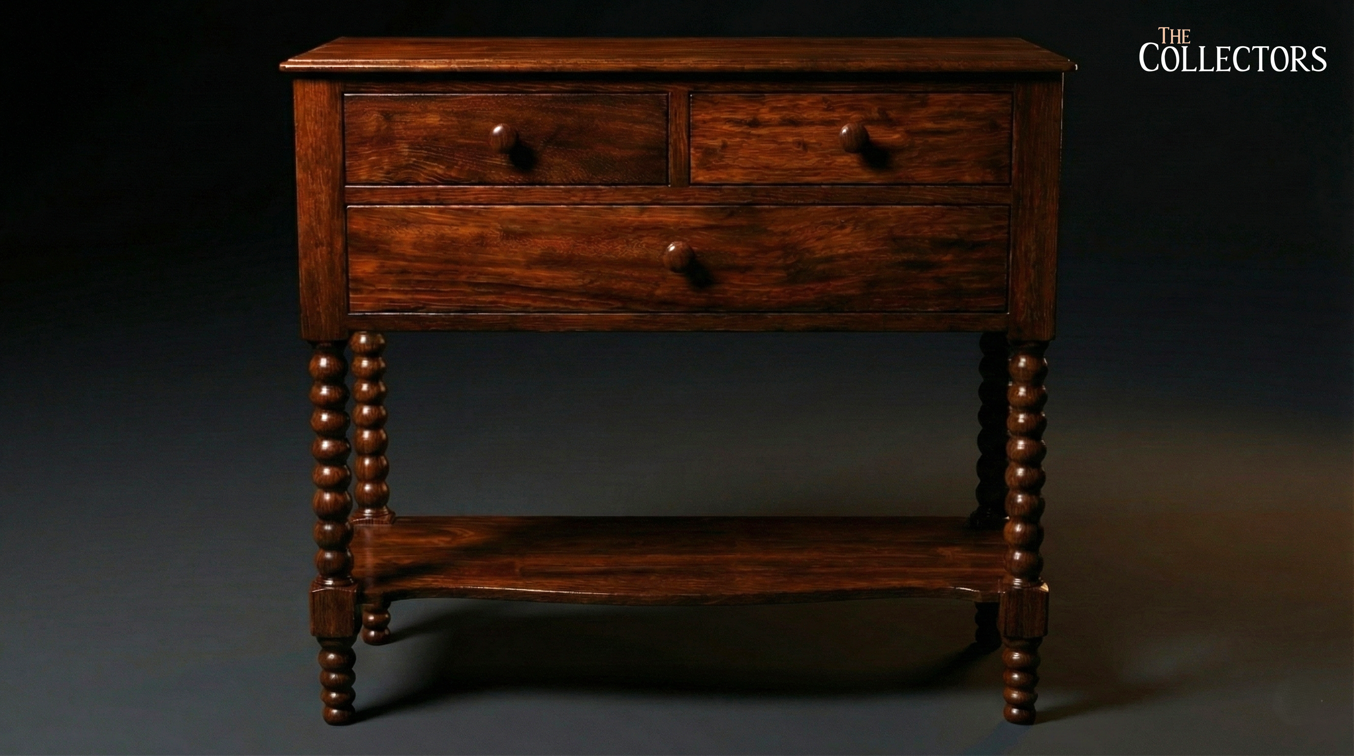 The Jacobean Revival Bobbin Console — image 2