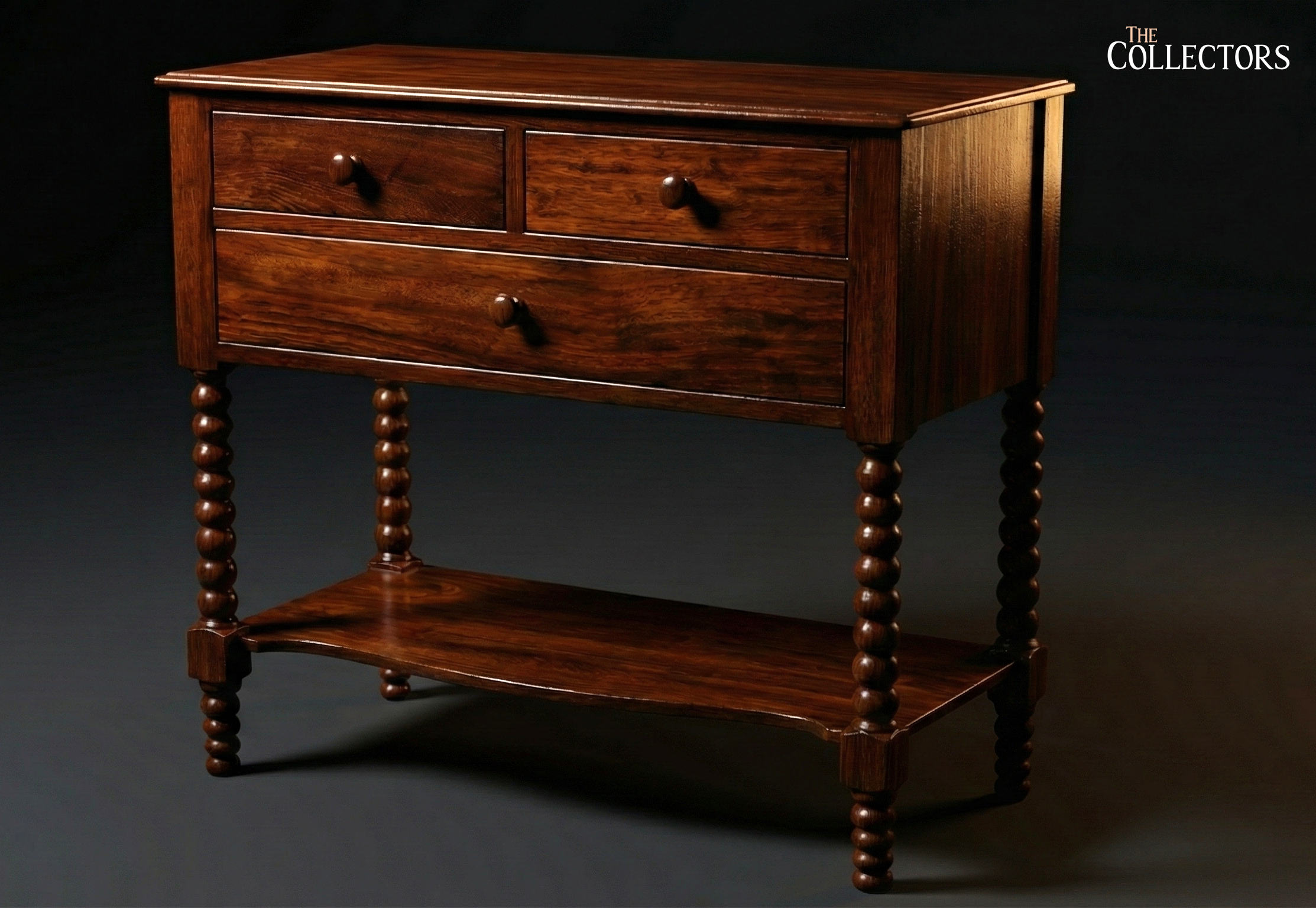 The Jacobean Revival Bobbin Console — image 3