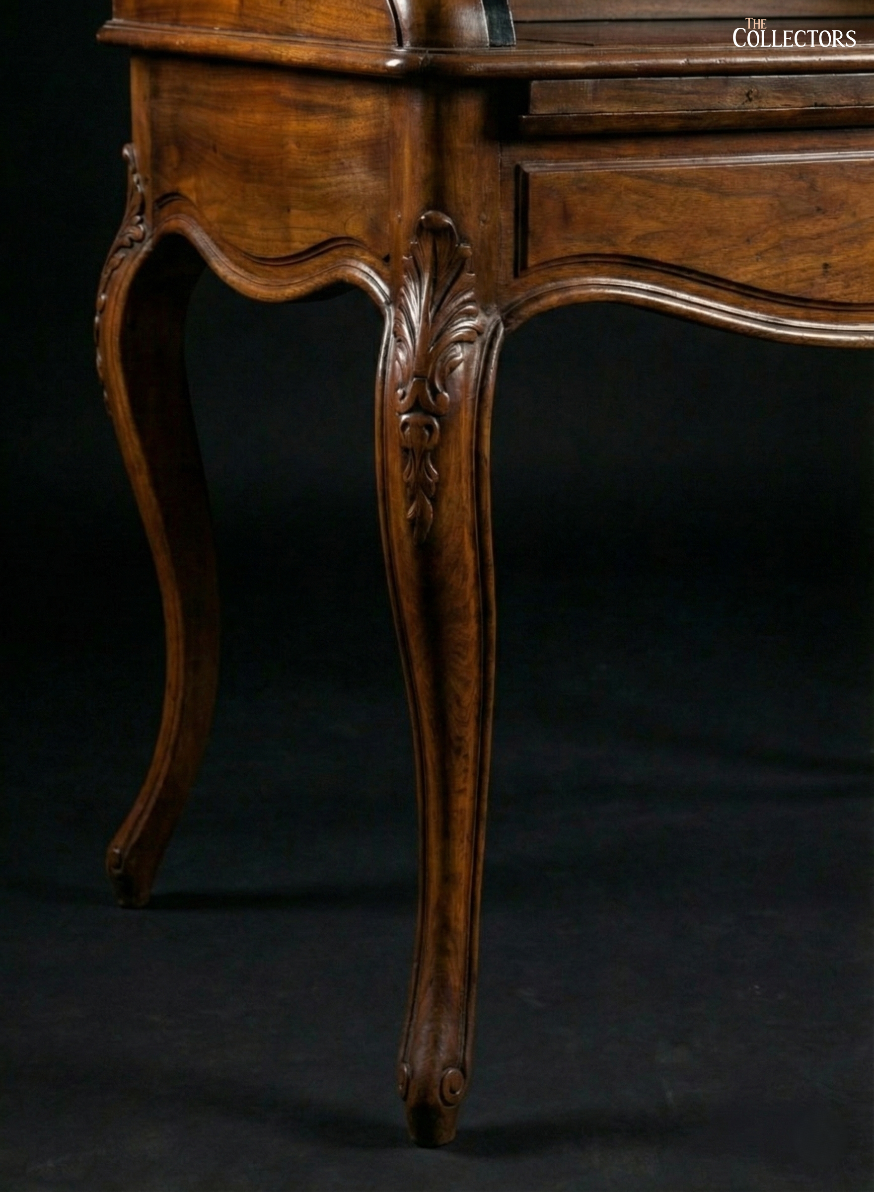 The Louis XV Cabinet de Travail - A Provincial Rocaille Writing Suite — image 5
