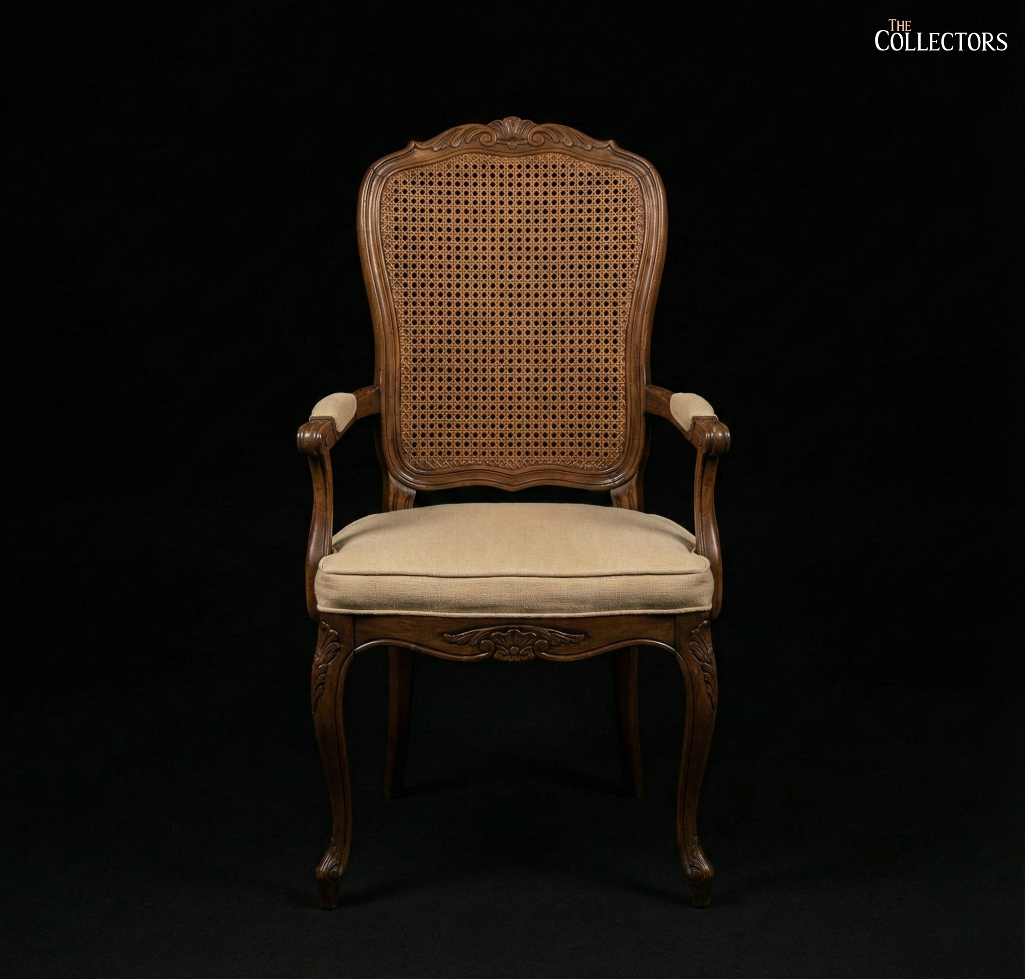 The Louis XV Provincial Cane-Back Dining Ensemble — image 5