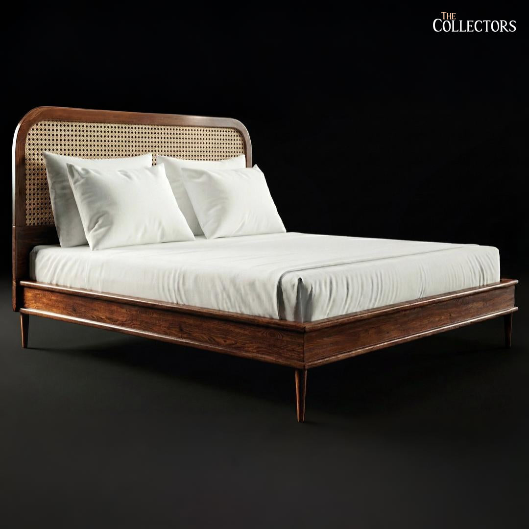 The Maison de Pondichéry Cane Bed — image 1