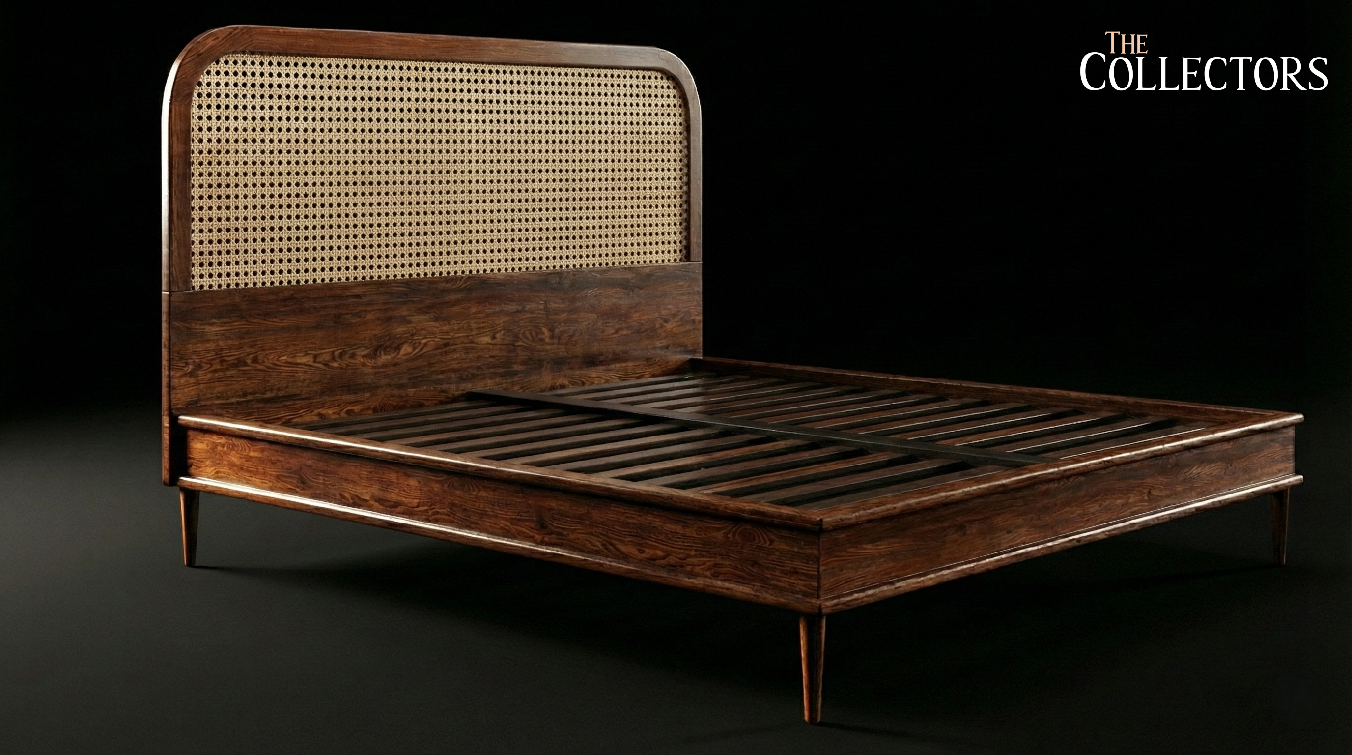 The Maison de Pondichéry Cane Bed — image 2