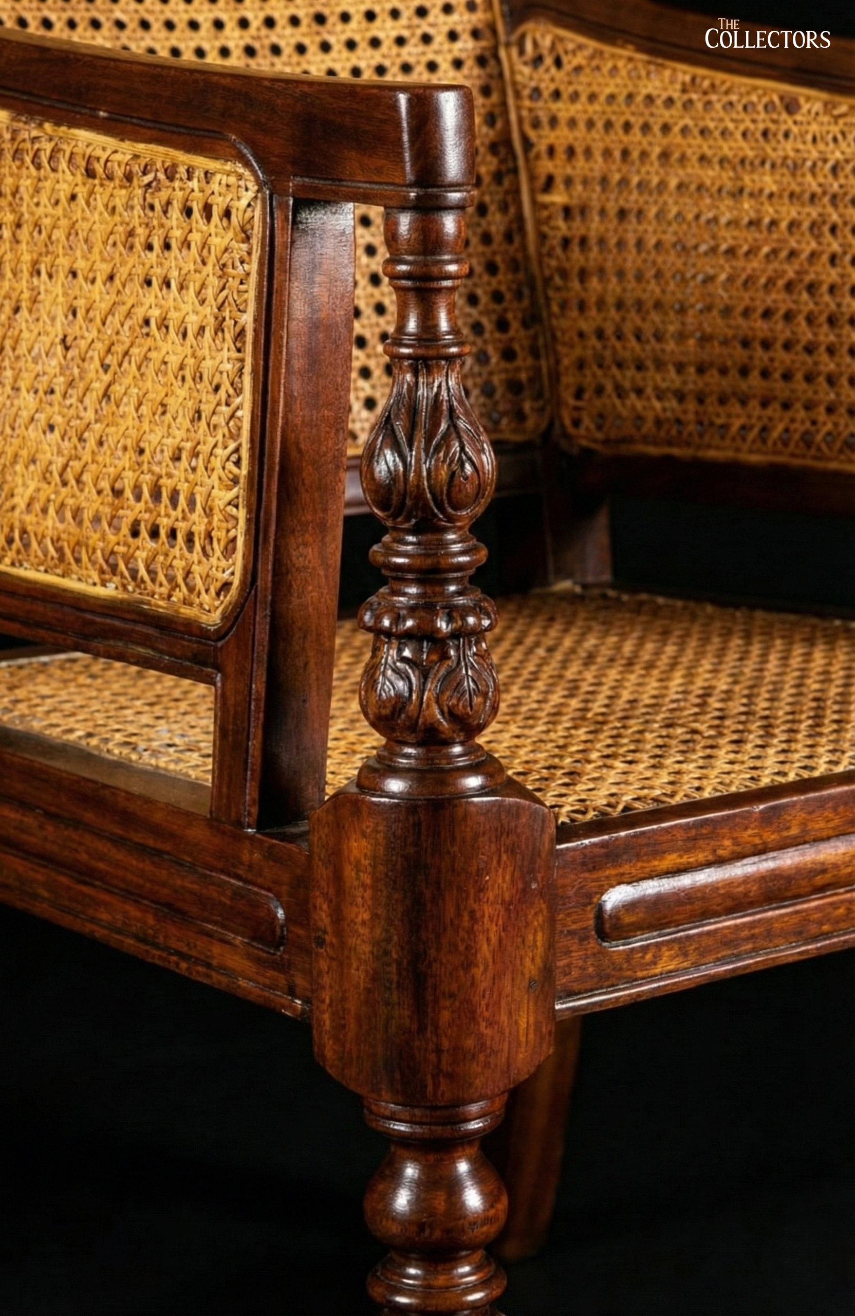 The Malabar Regency Cane Armchair — image 3