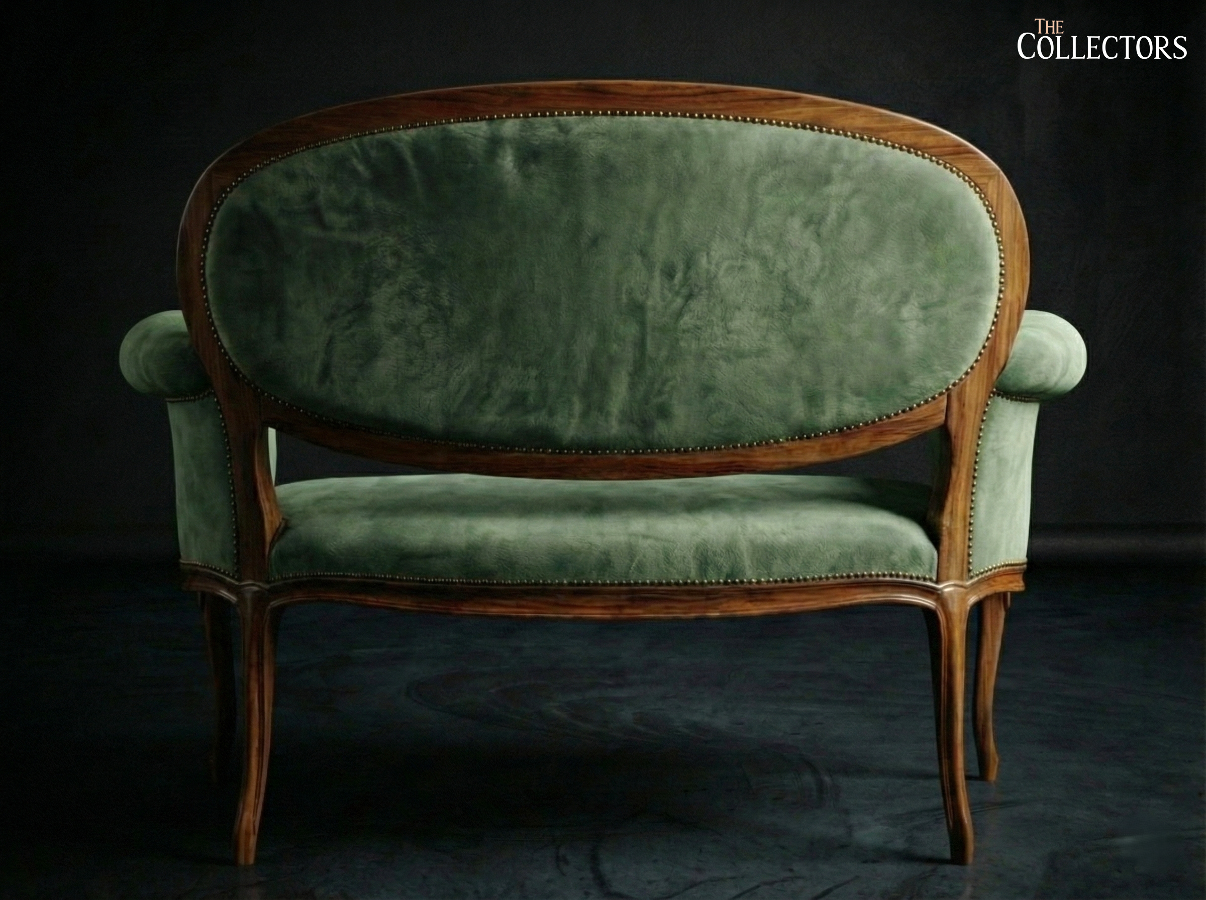 The Neuilly Belle Époque - Deco Salon Settee — image 2