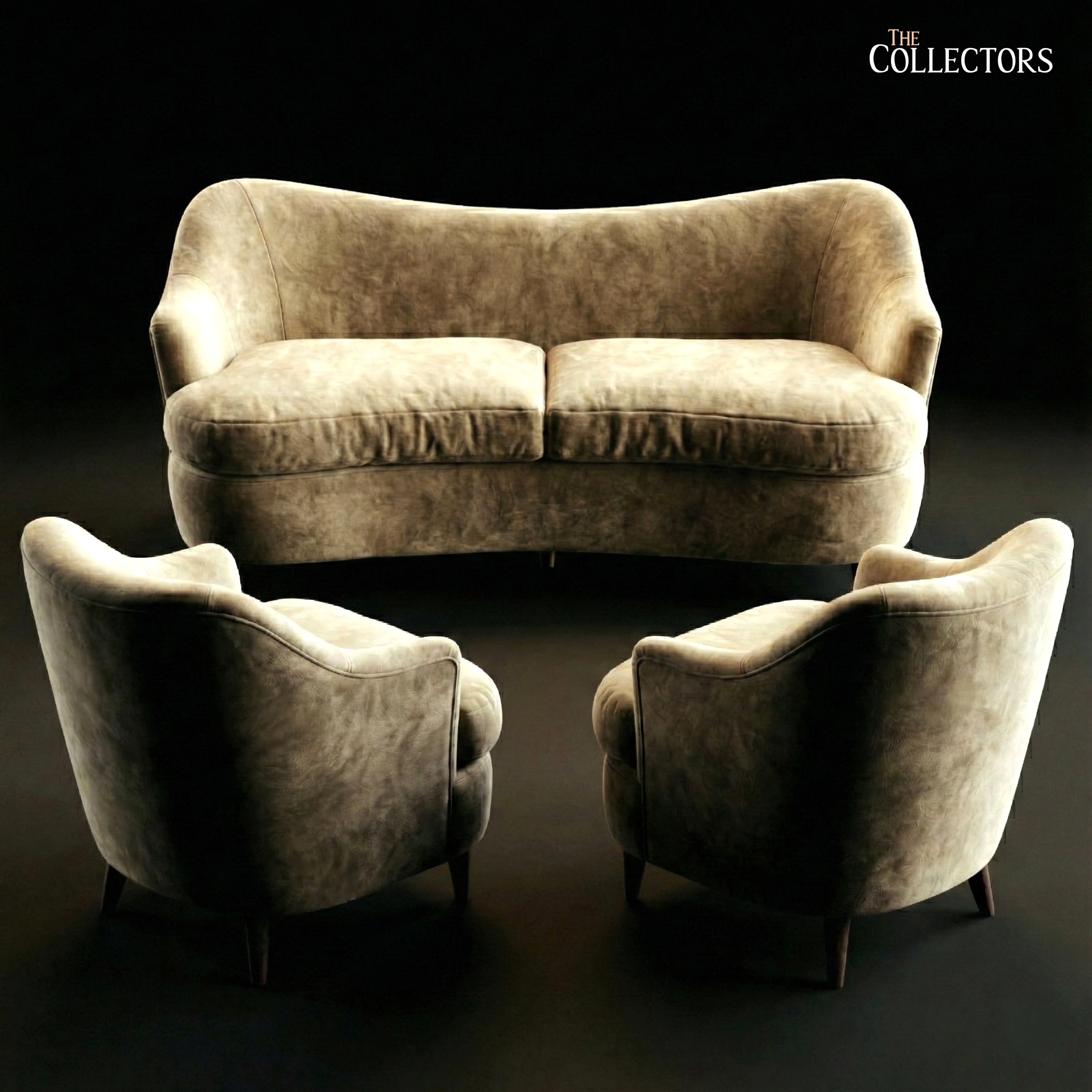The Novecento Milanese Club Sofa Set — image 1
