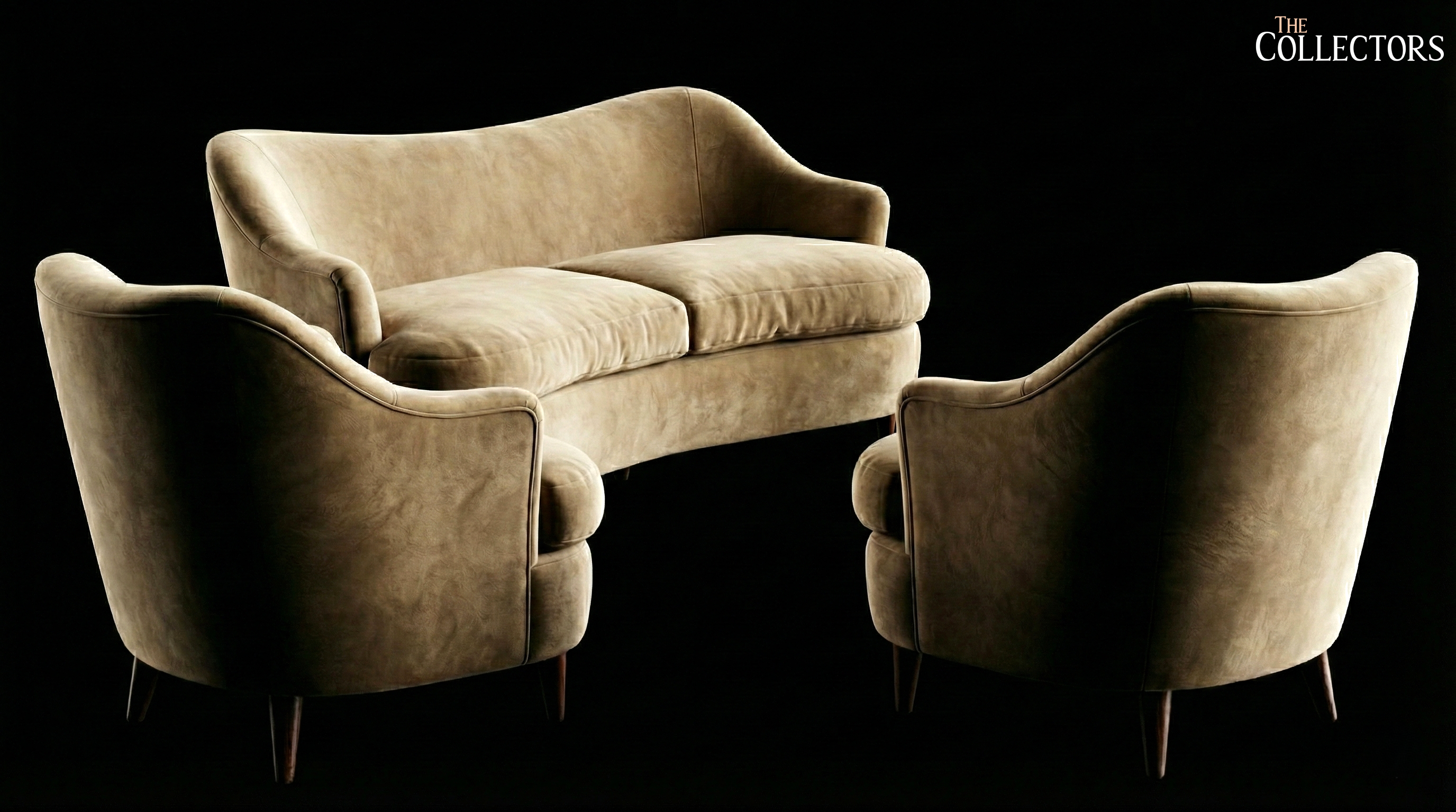 The Novecento Milanese Club Sofa Set — image 2