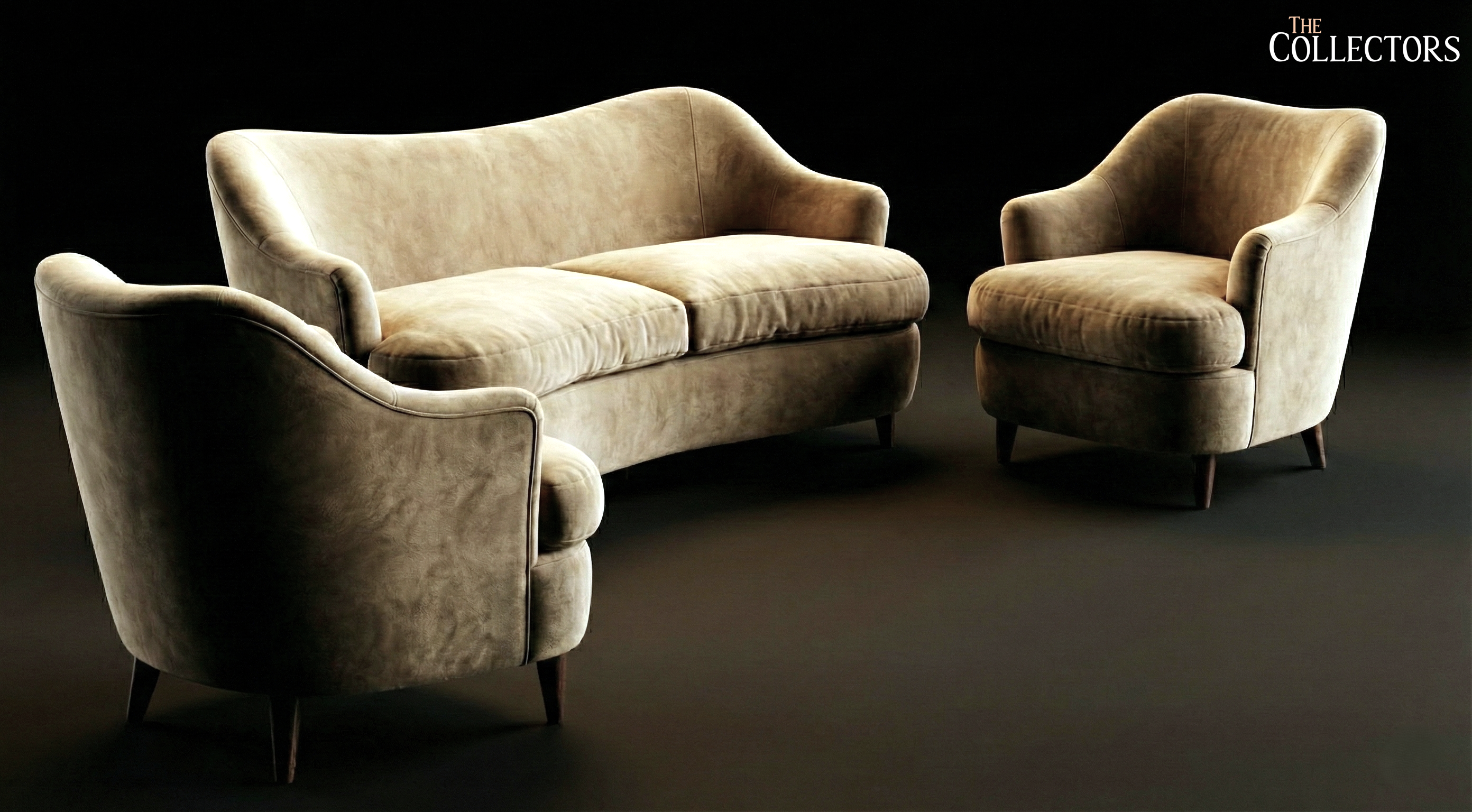 The Novecento Milanese Club Sofa Set — image 7