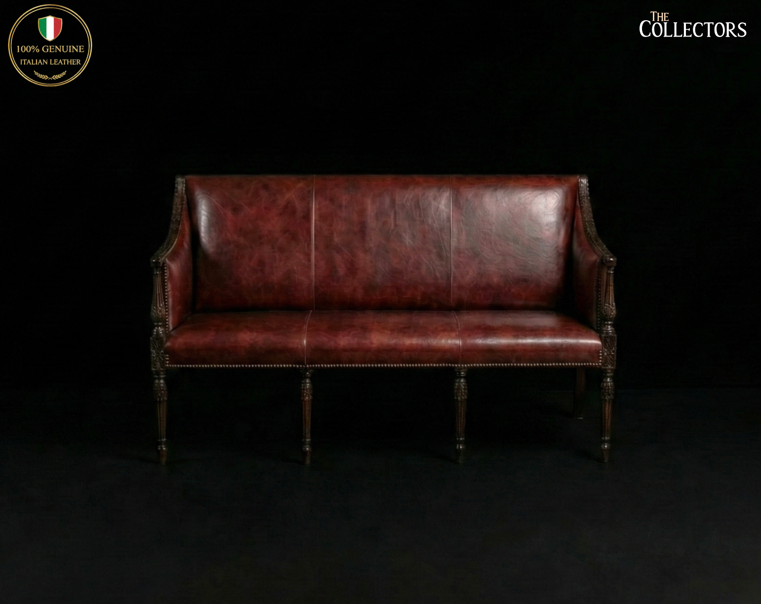 The Regency Gentleman’s Leather Parlour Suite — image 4