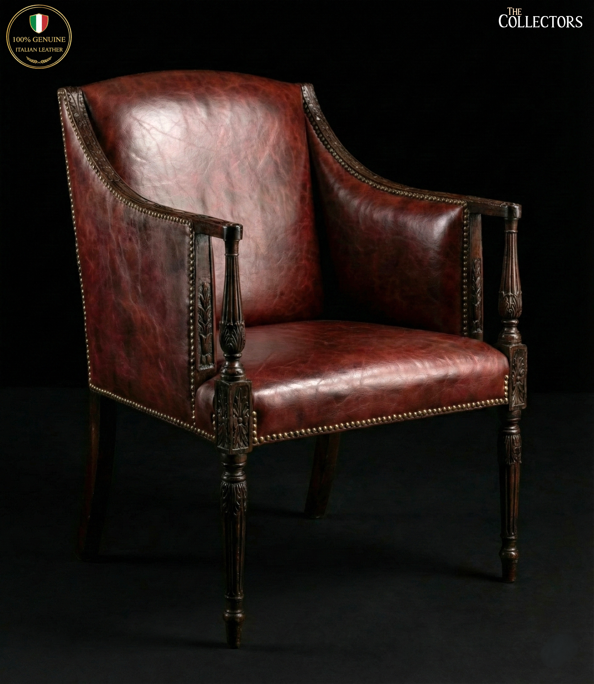 The Regency Gentleman’s Leather Parlour Suite — image 5