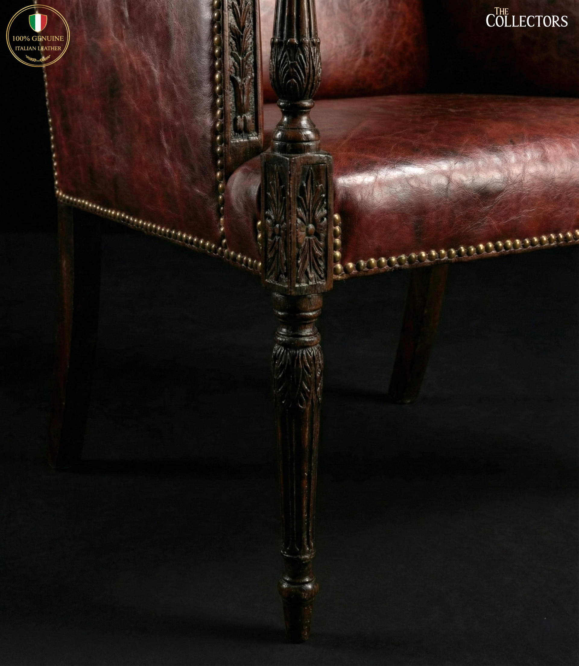 The Regency Gentleman’s Leather Parlour Suite — image 6