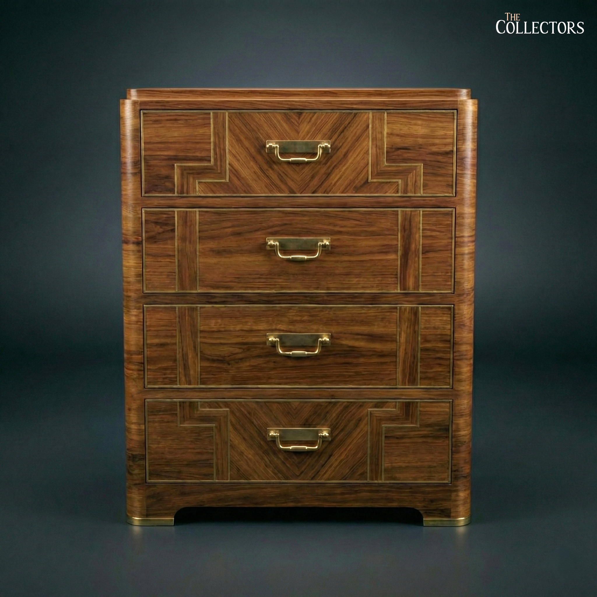 The Ruhlmann Chevron Art Deco Chest — image 1