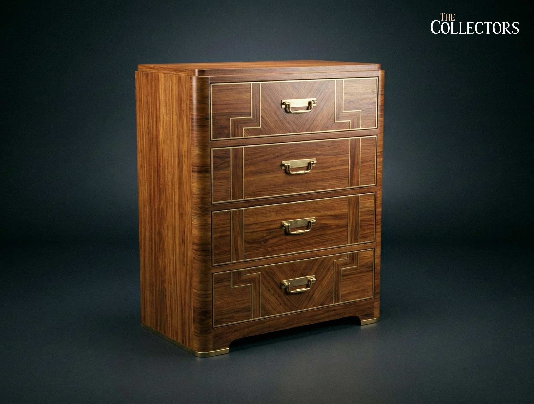 The Ruhlmann Chevron Art Deco Chest — image 2