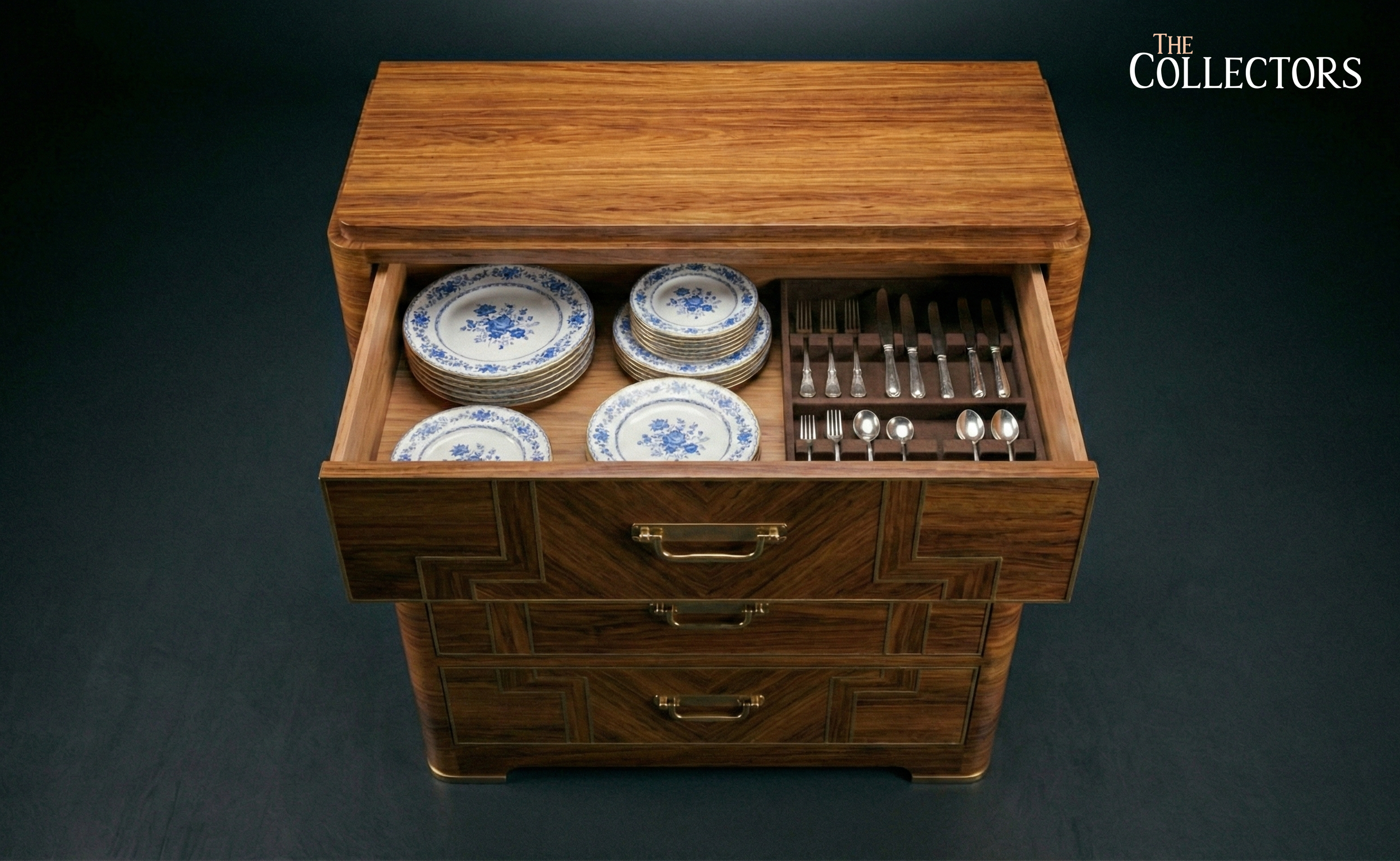 The Ruhlmann Chevron Art Deco Chest — image 3