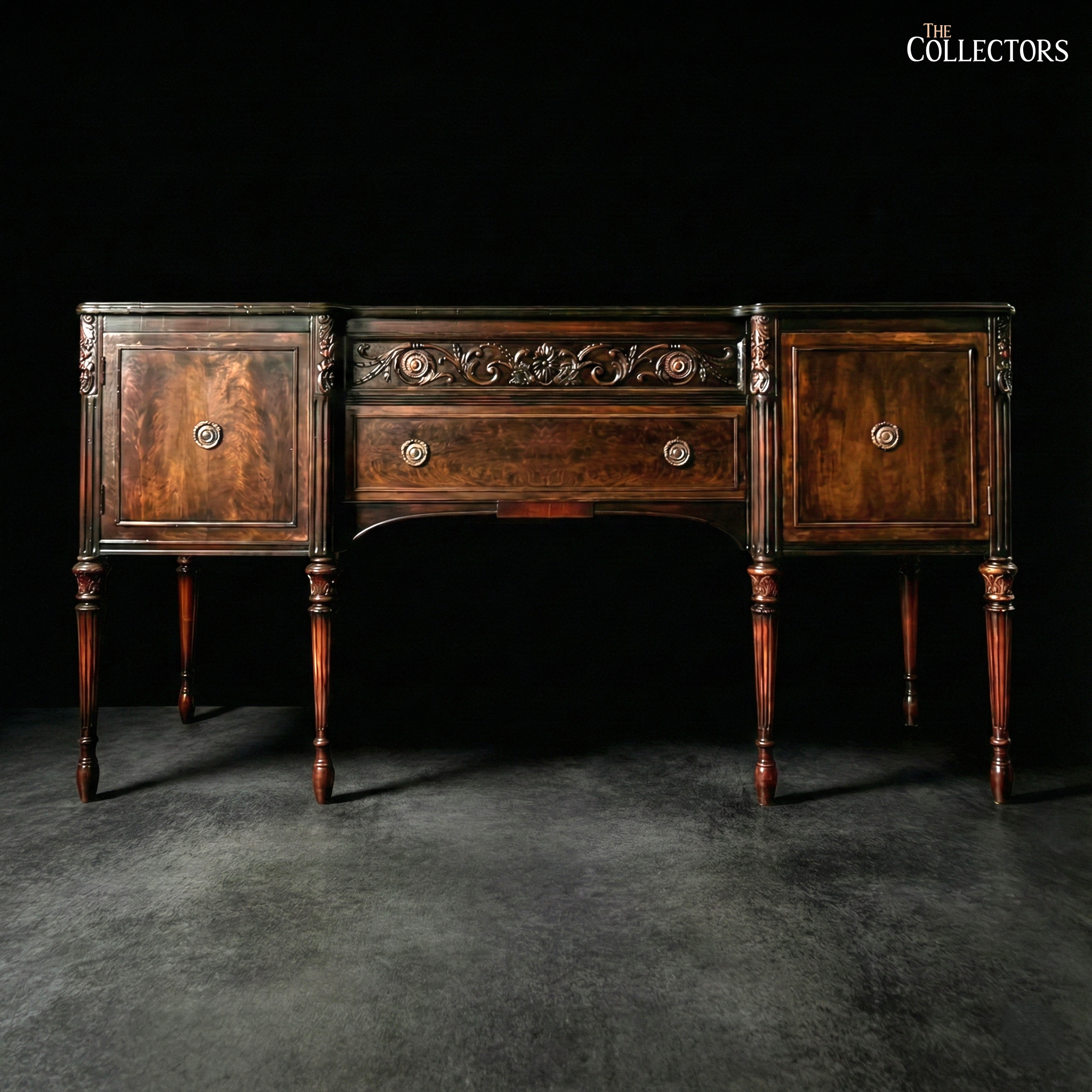 The Somerset Acanthus-Rosette Banquet Console — image 1