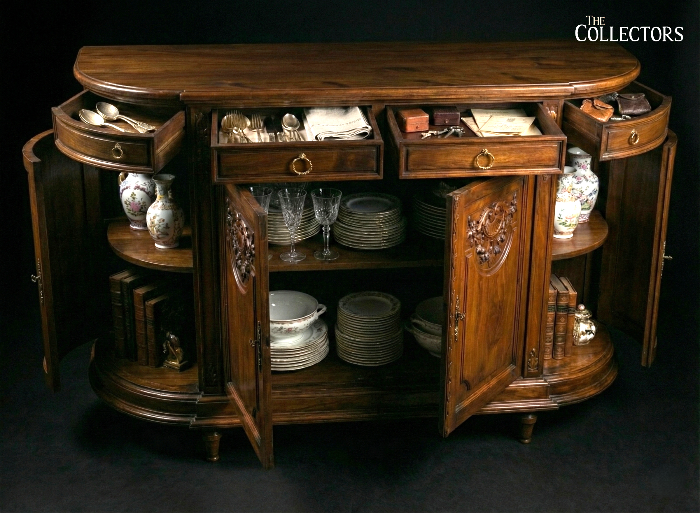 The Versailles Laurel-Shell Banquet Sideboard — image 4