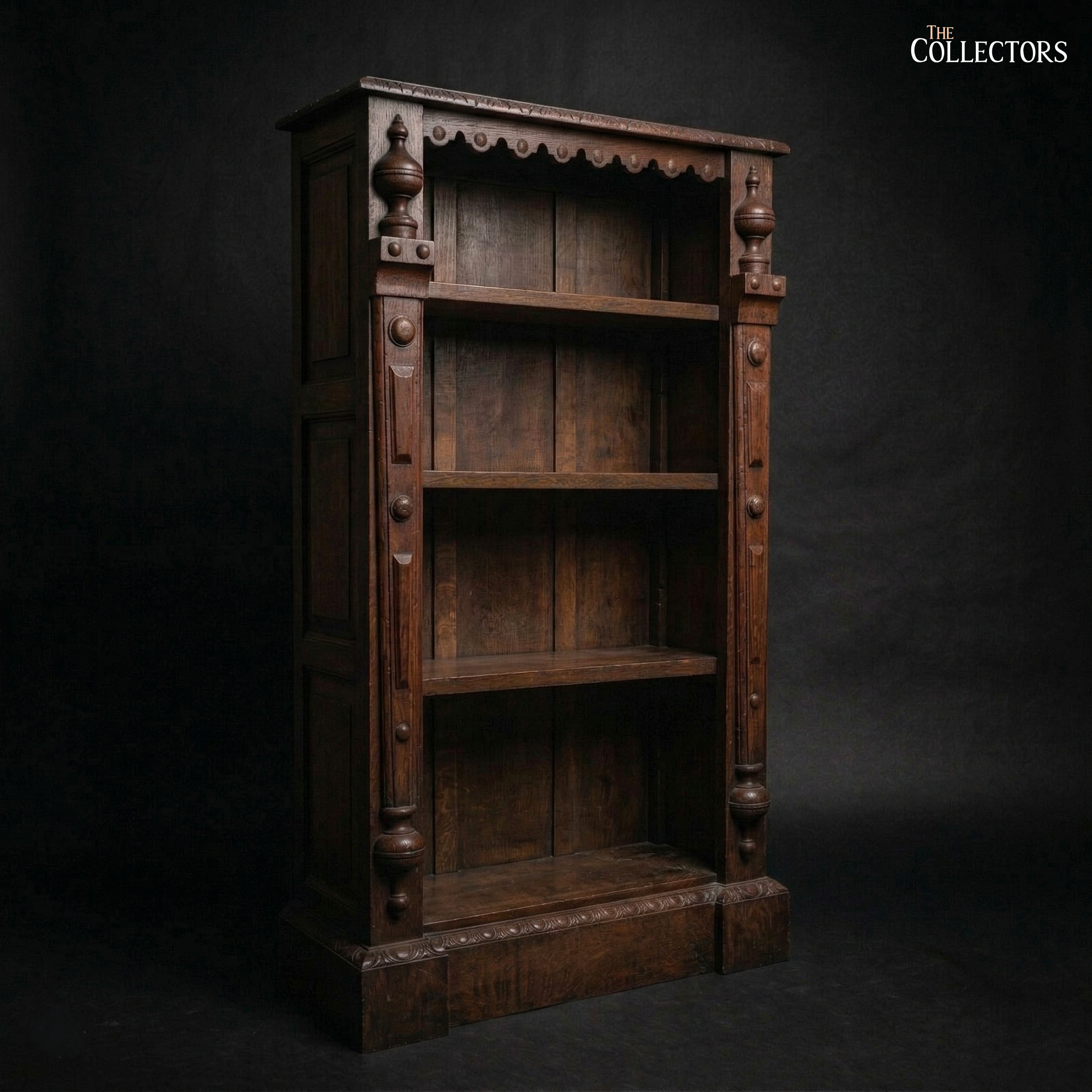 The Victorian Gothic Revival Library Bookcase — image 4
