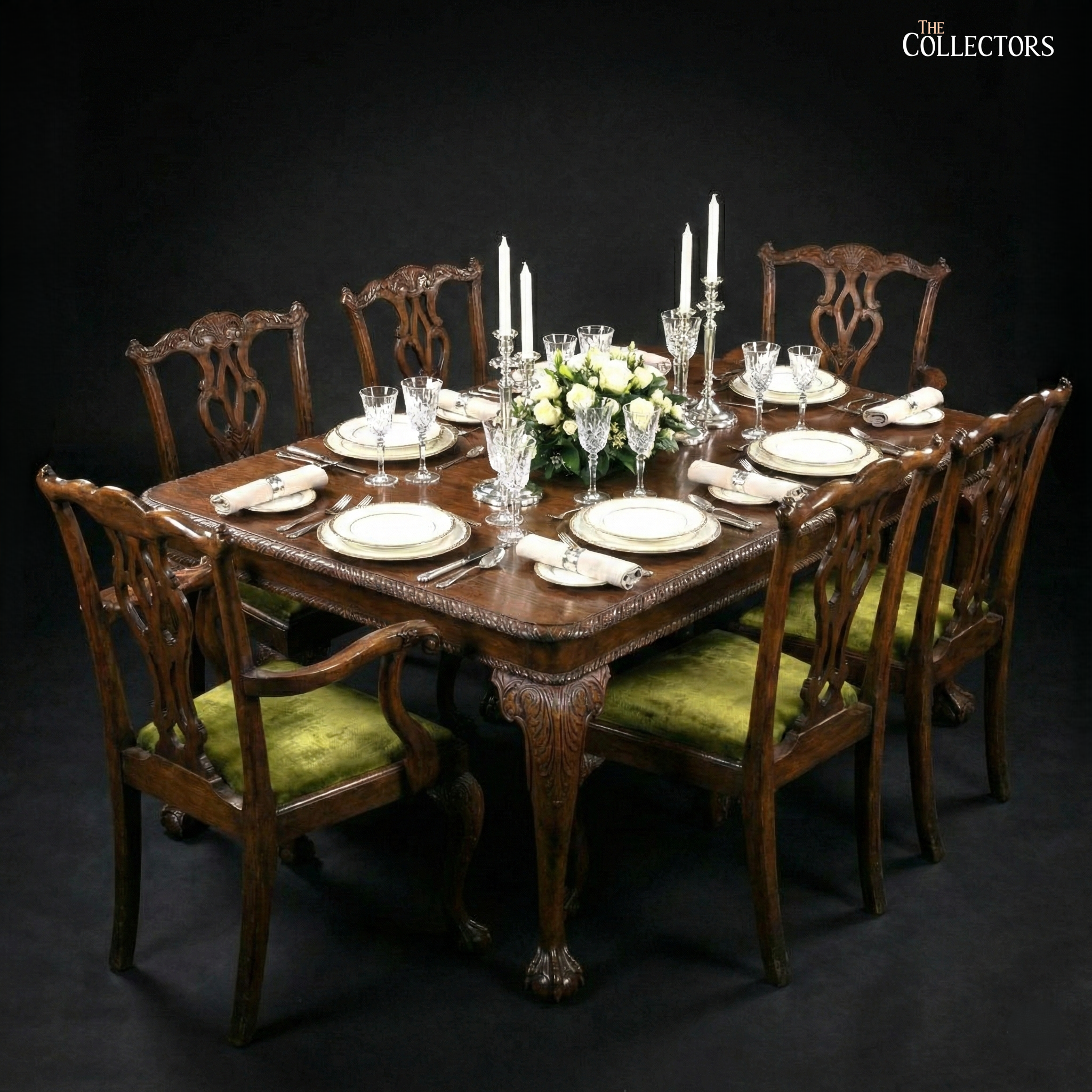 The Windsor Chippendale Ball and Claw Dining Suite — image 1