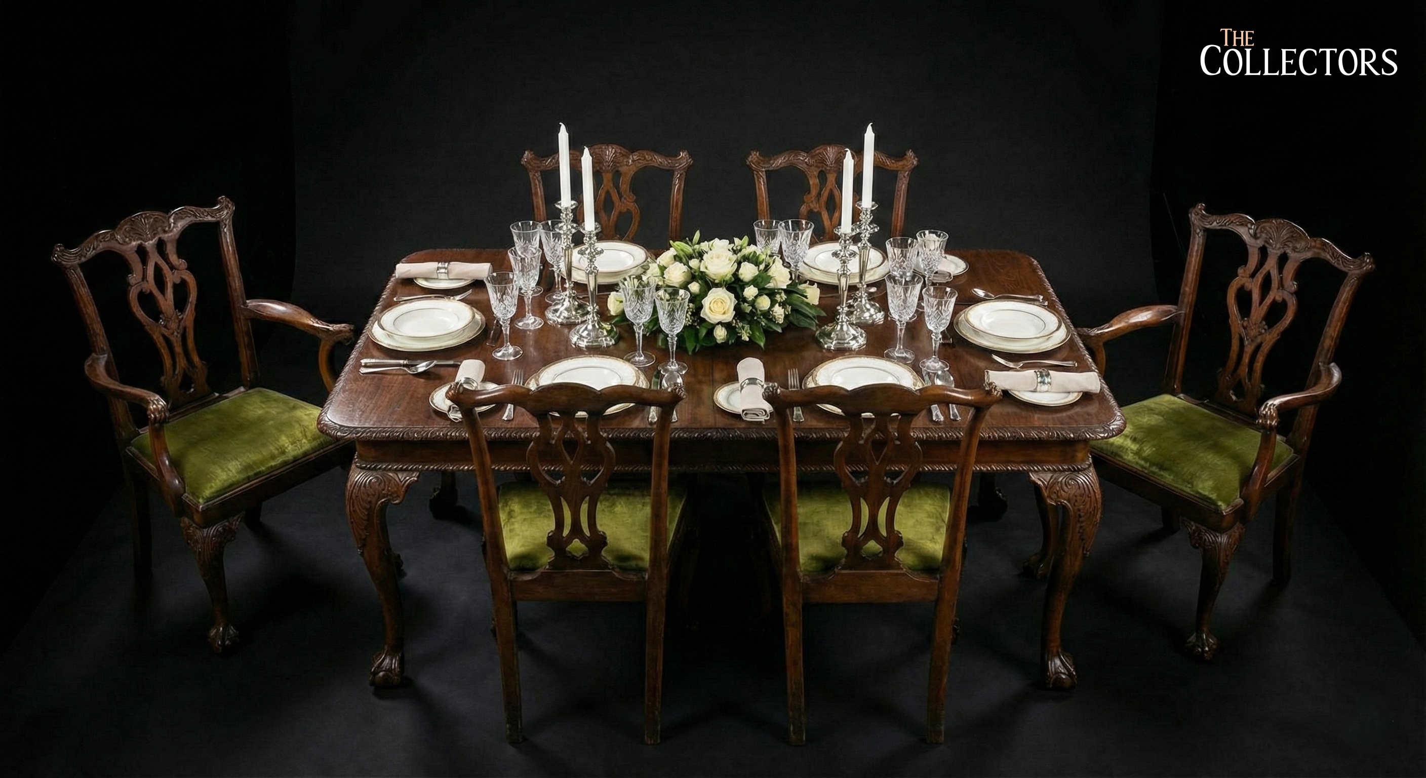 The Windsor Chippendale Ball and Claw Dining Suite — image 2